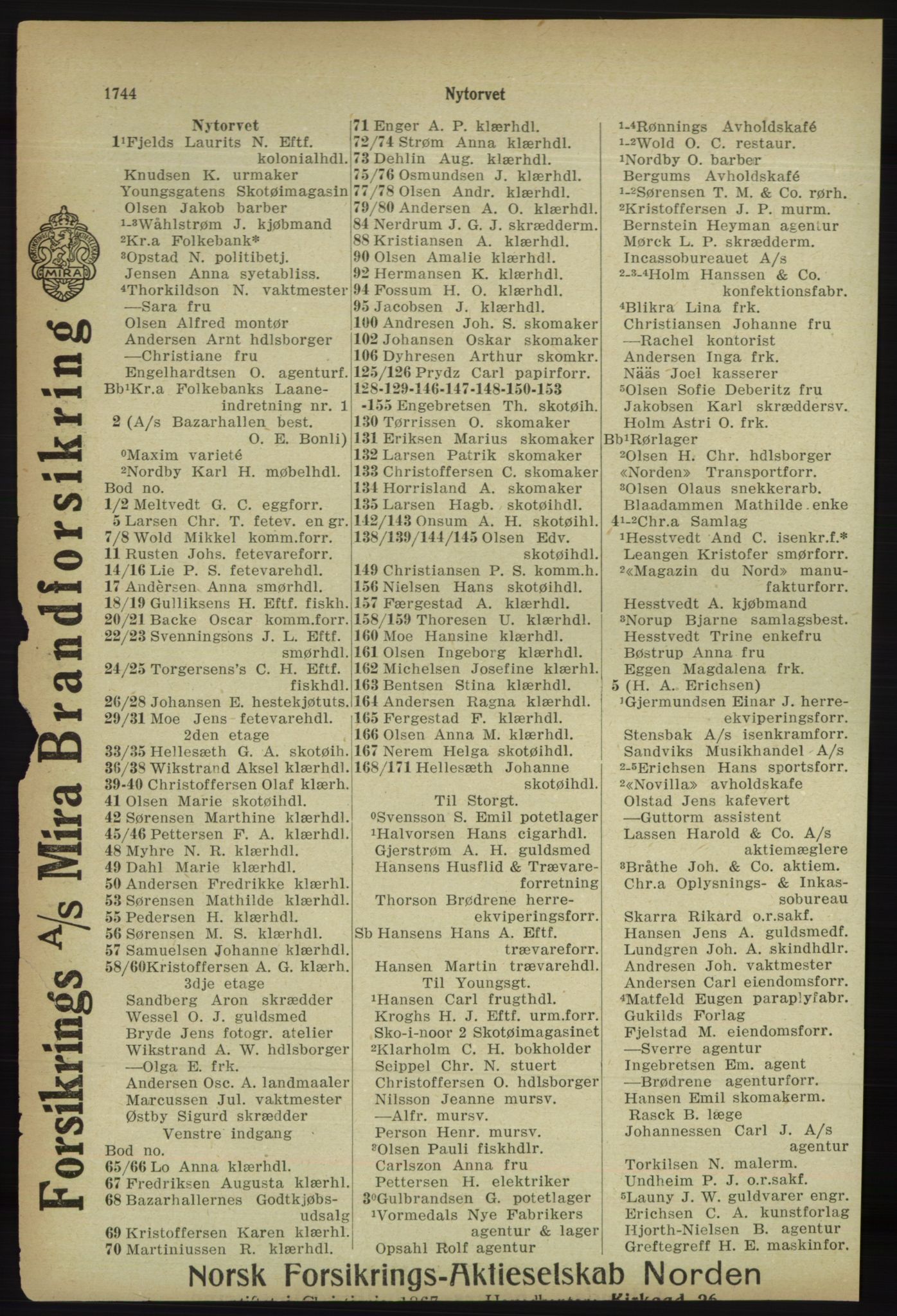 Kristiania/Oslo adressebok, PUBL/-, 1918, p. 1897