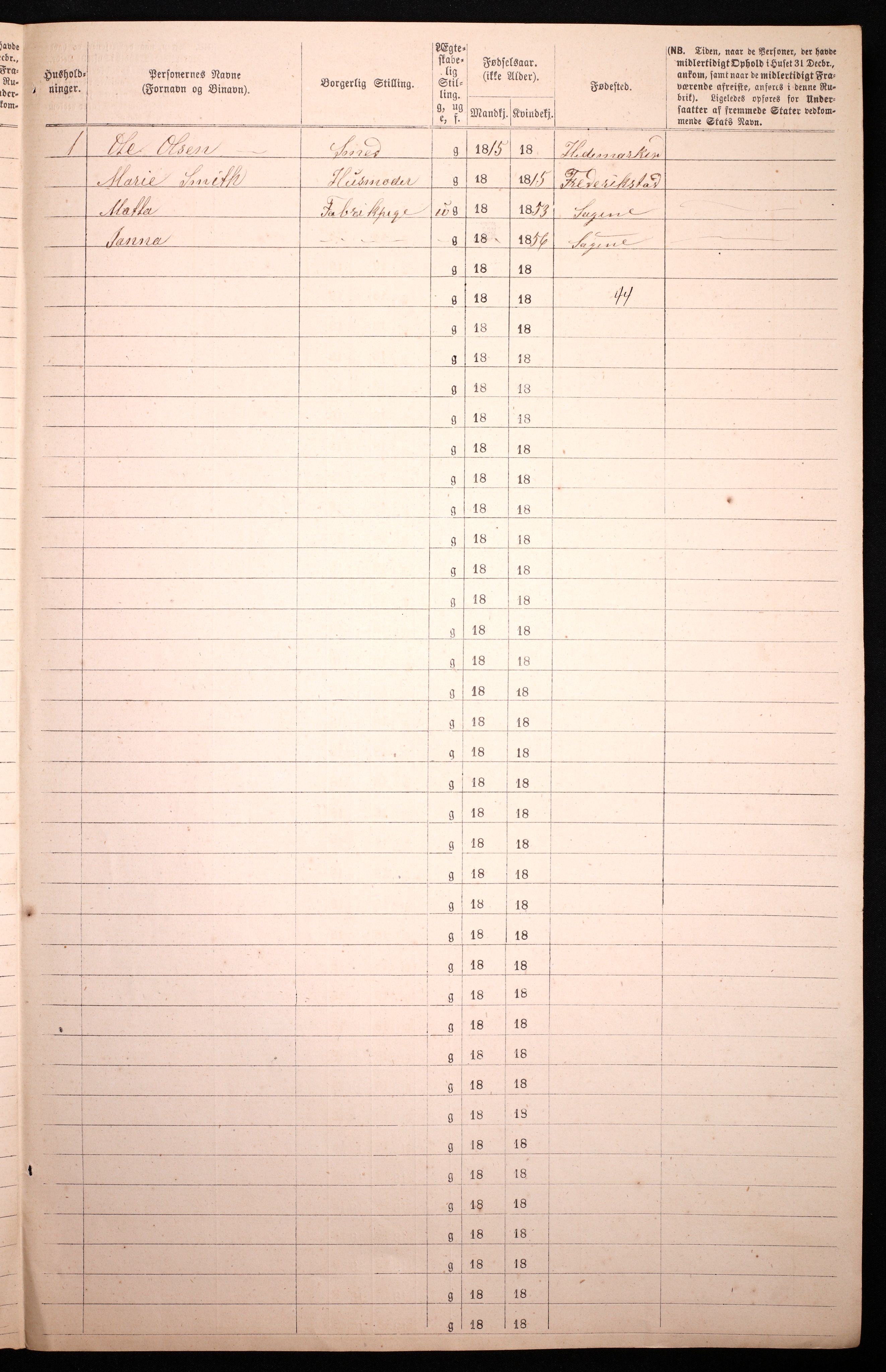 RA, 1870 census for 0301 Kristiania, 1870, p. 370