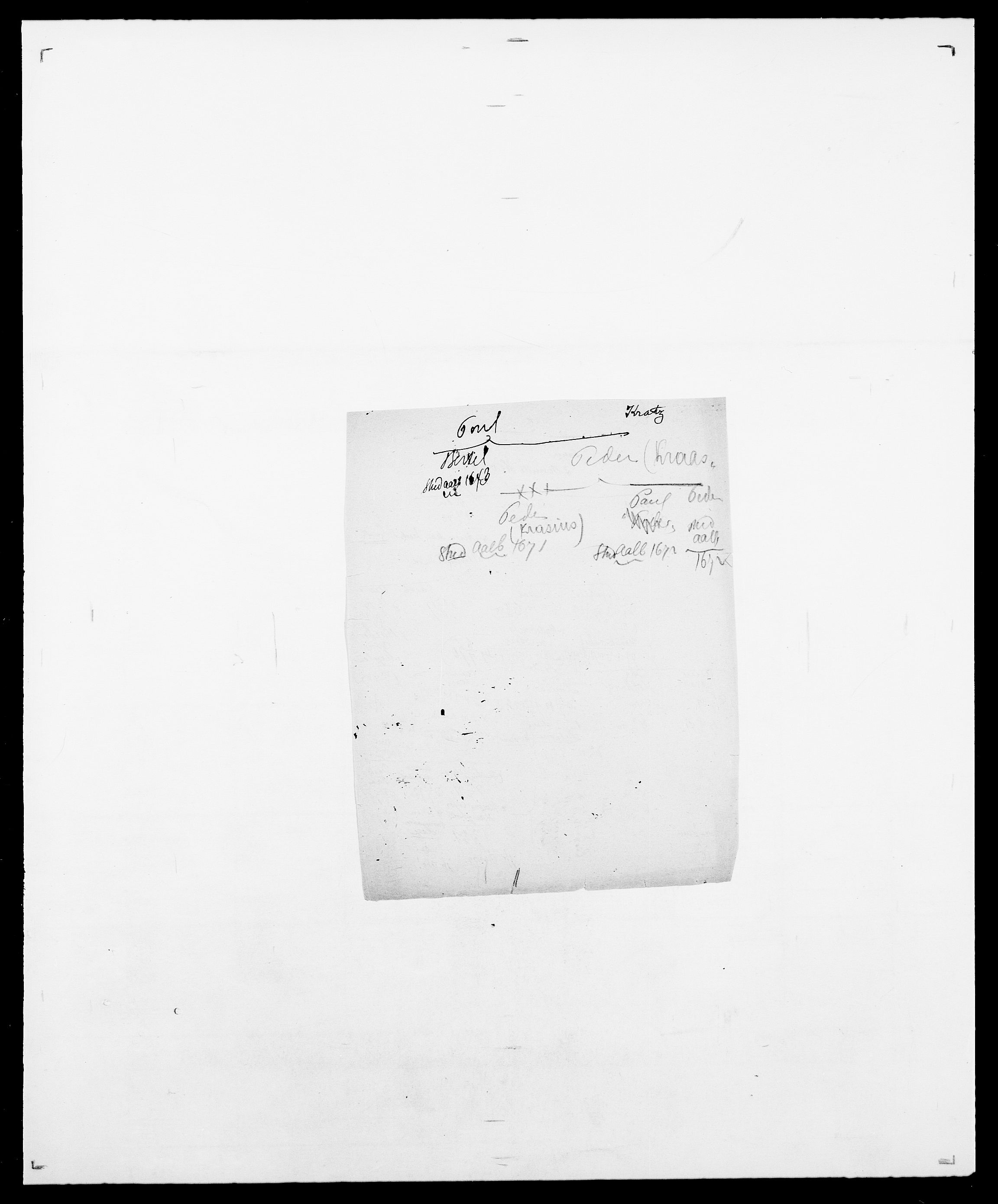 Delgobe, Charles Antoine - samling, SAO/PAO-0038/D/Da/L0021: Klagenberg - Kristoft, p. 733