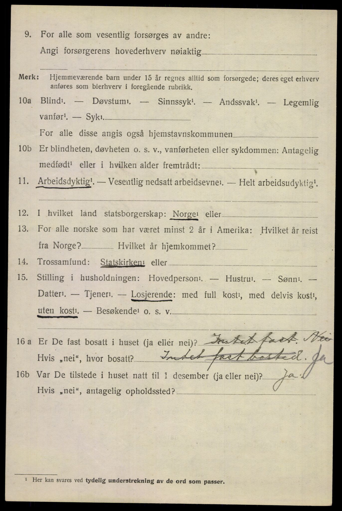 SAKO, 1920 census for Ramnes, 1920, p. 4965