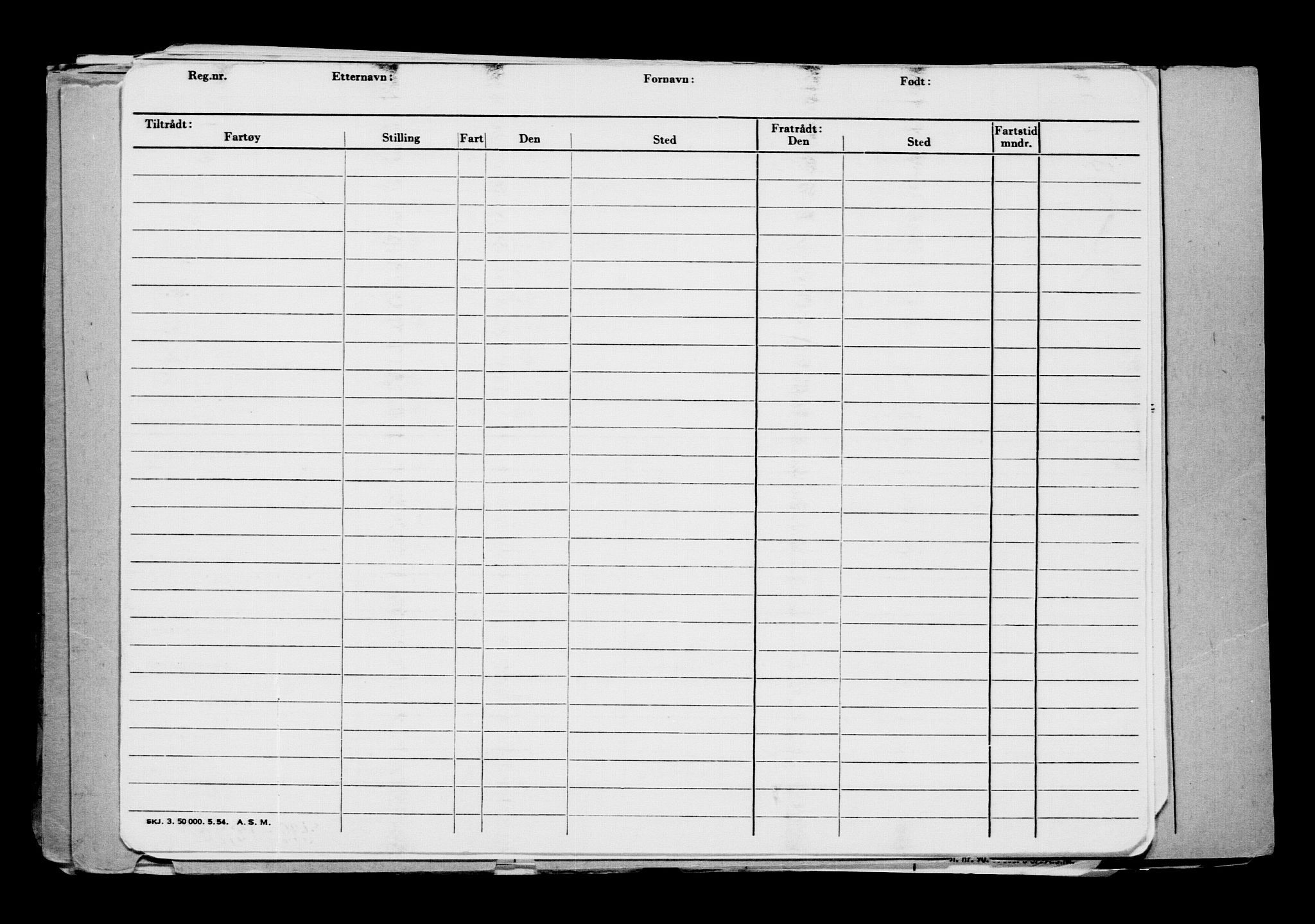 Direktoratet for sjømenn, RA/S-3545/G/Gb/L0200: Hovedkort, 1921, p. 129