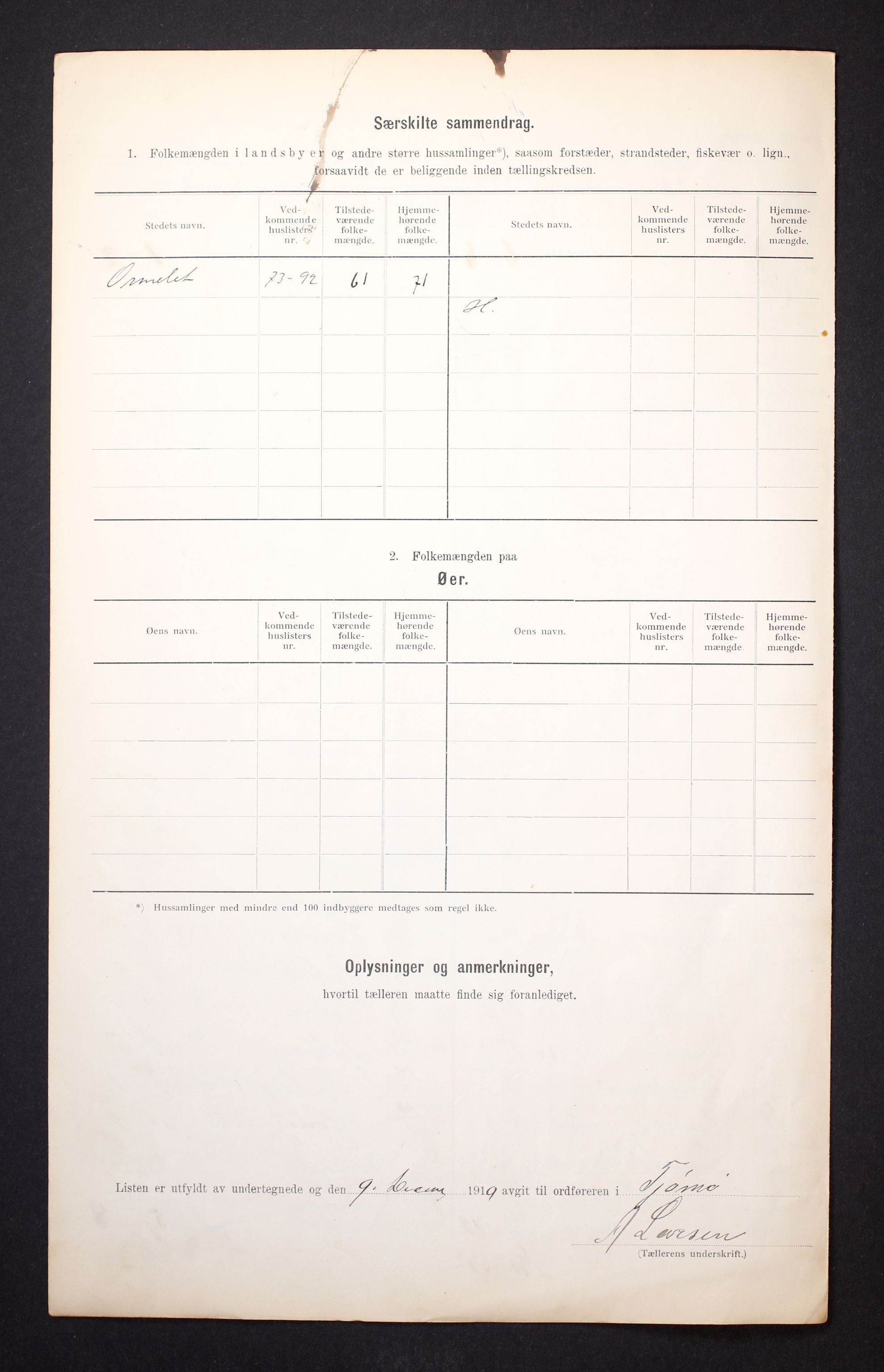 RA, 1910 census for Tjøme, 1910, p. 12