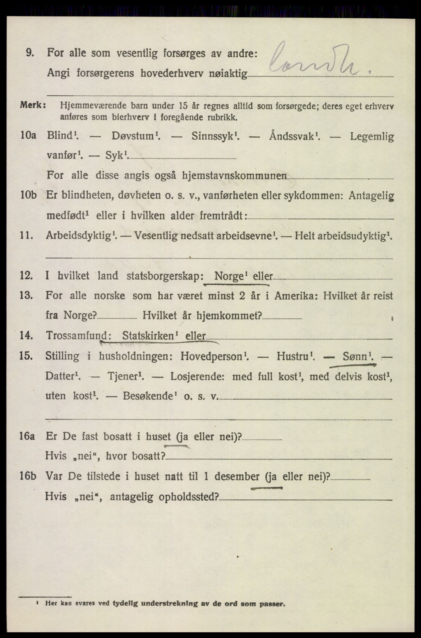 SAH, 1920 census for Eidskog, 1920, p. 5486