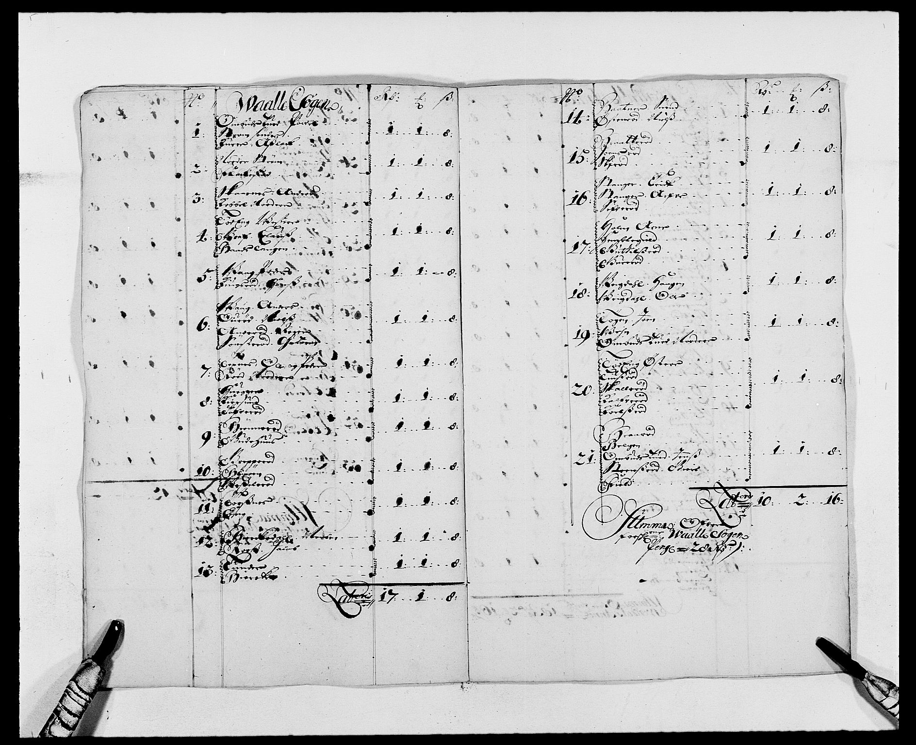 Rentekammeret inntil 1814, Reviderte regnskaper, Fogderegnskap, AV/RA-EA-4092/R02/L0106: Fogderegnskap Moss og Verne kloster, 1688-1691, p. 548