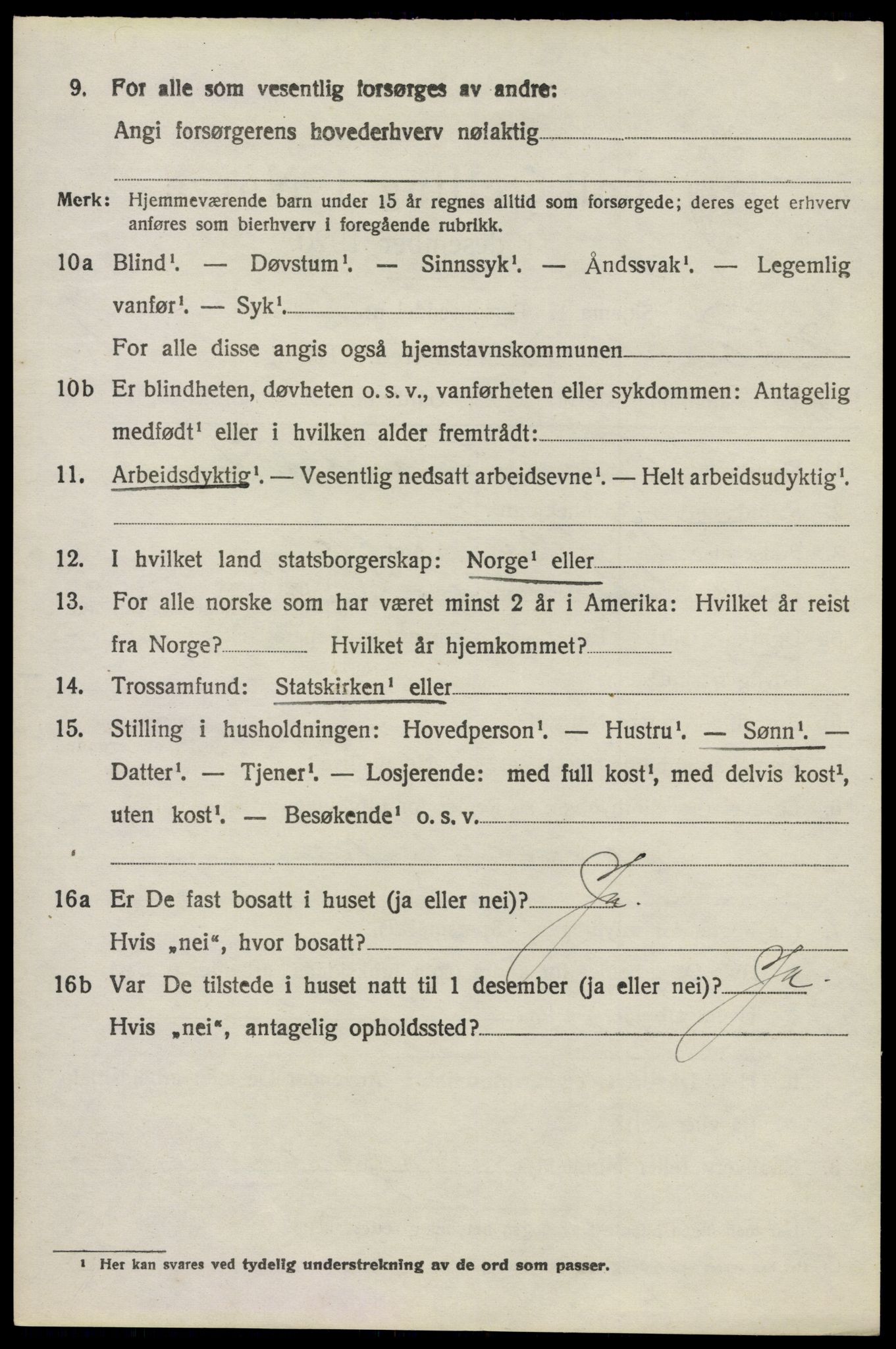 SAO, 1920 census for Høland, 1920, p. 3076