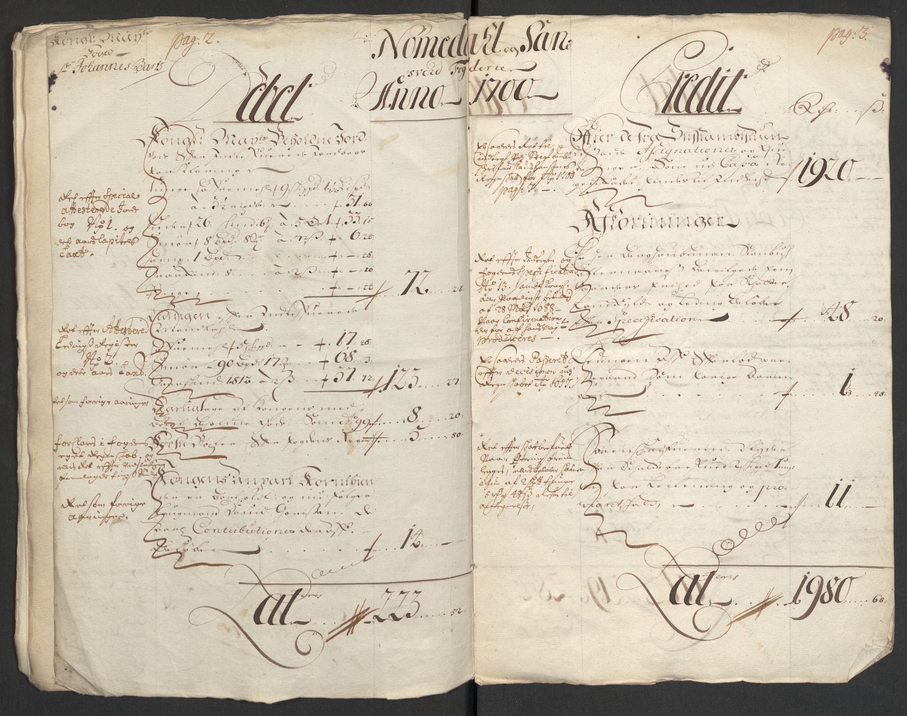 Rentekammeret inntil 1814, Reviderte regnskaper, Fogderegnskap, RA/EA-4092/R24/L1577: Fogderegnskap Numedal og Sandsvær, 1698-1700, p. 30