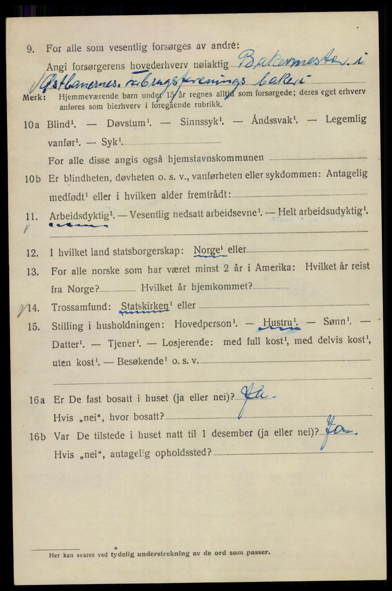 SAO, 1920 census for Kristiania, 1920, p. 146678