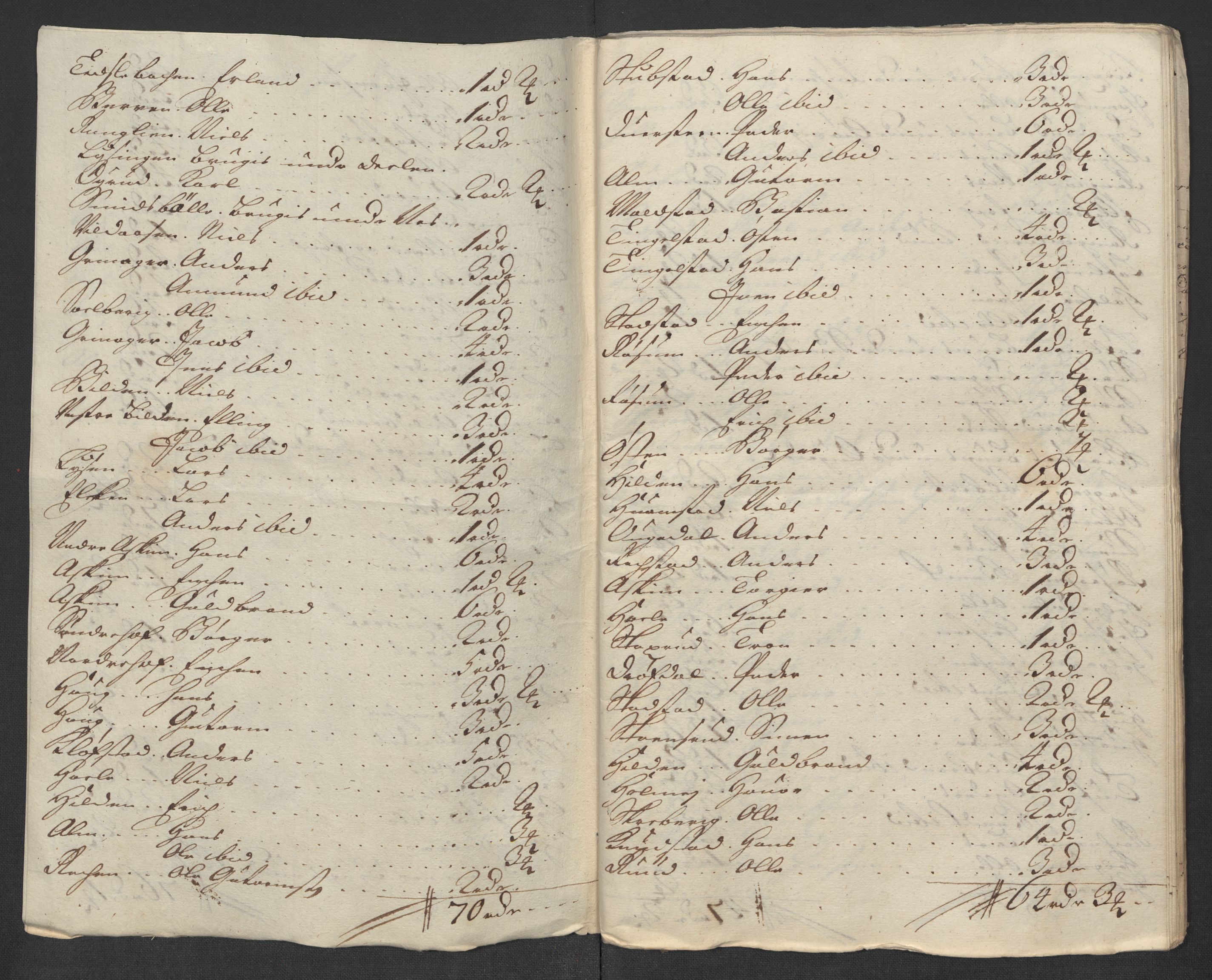 Rentekammeret inntil 1814, Reviderte regnskaper, Fogderegnskap, AV/RA-EA-4092/R18/L1315: Fogderegnskap Hadeland, Toten og Valdres, 1716, p. 251