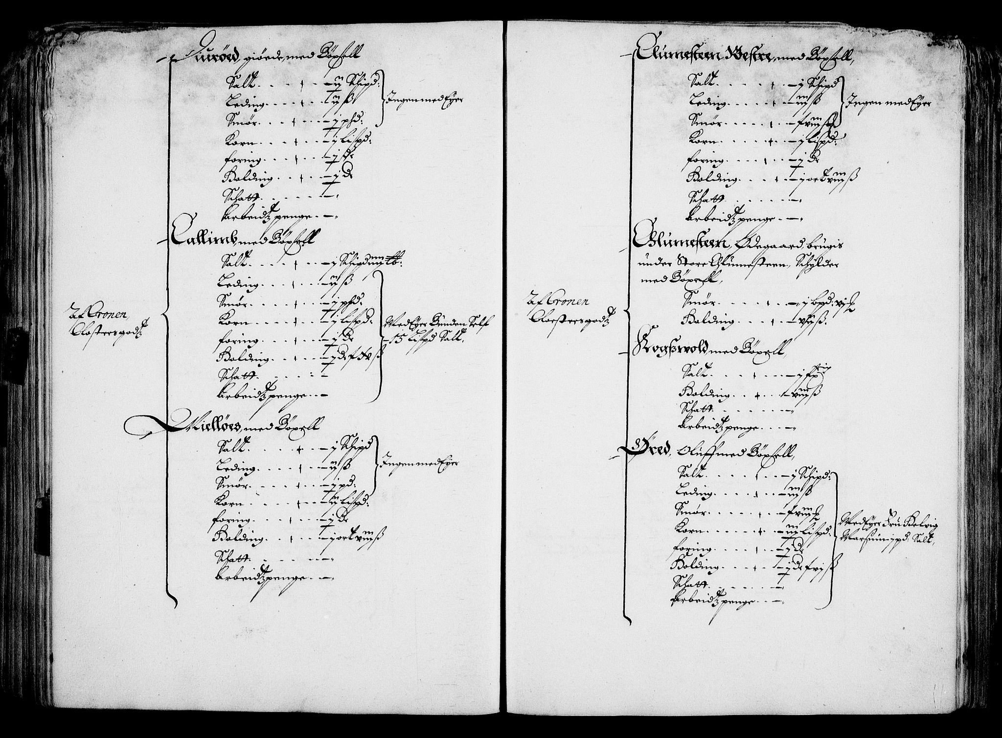 Rentekammeret inntil 1814, Realistisk ordnet avdeling, AV/RA-EA-4070/On/L0001/0001: Statens gods / [Jj 1]: Jordebok over Hannibal Sehesteds gods, 1651, p. 130