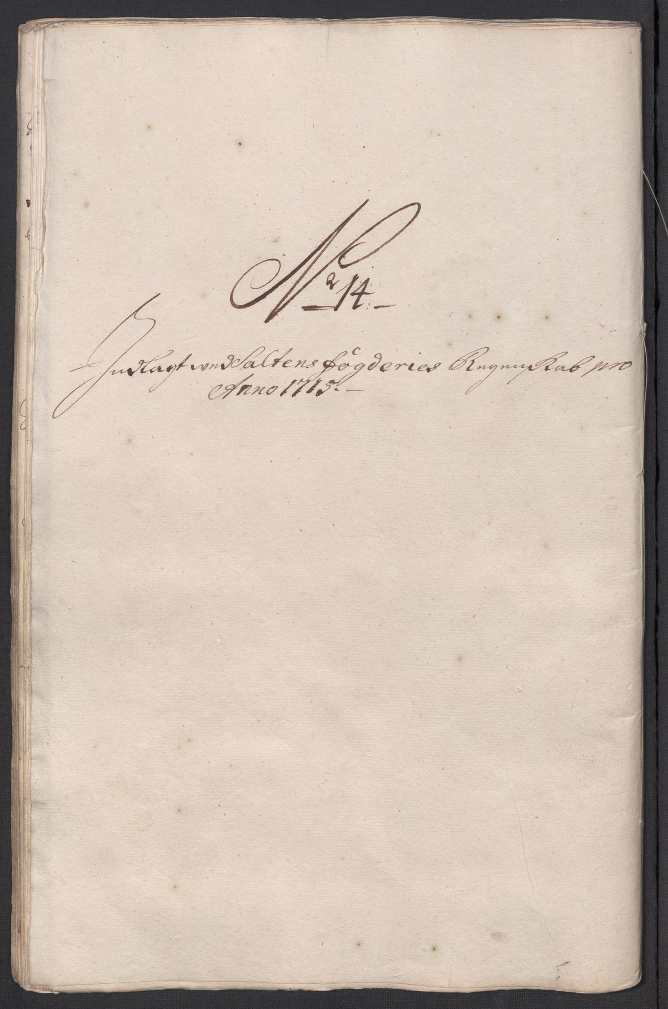 Rentekammeret inntil 1814, Reviderte regnskaper, Fogderegnskap, AV/RA-EA-4092/R66/L4585: Fogderegnskap Salten, 1715, p. 191