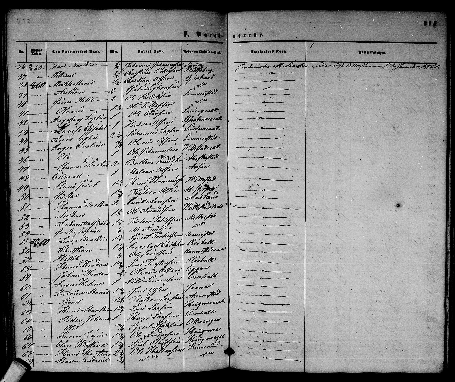 Sandsvær kirkebøker, SAKO/A-244/G/Ga/L0005: Parish register (copy) no. I 5, 1857-1873, p. 385