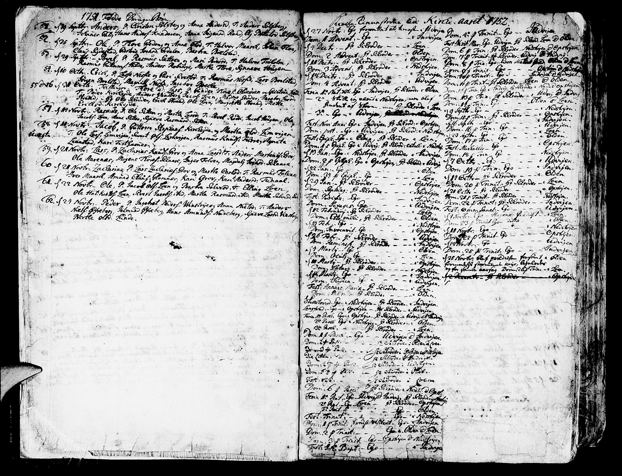 Innvik sokneprestembete, AV/SAB-A-80501: Parish register (official) no. A 1, 1750-1816, p. 8