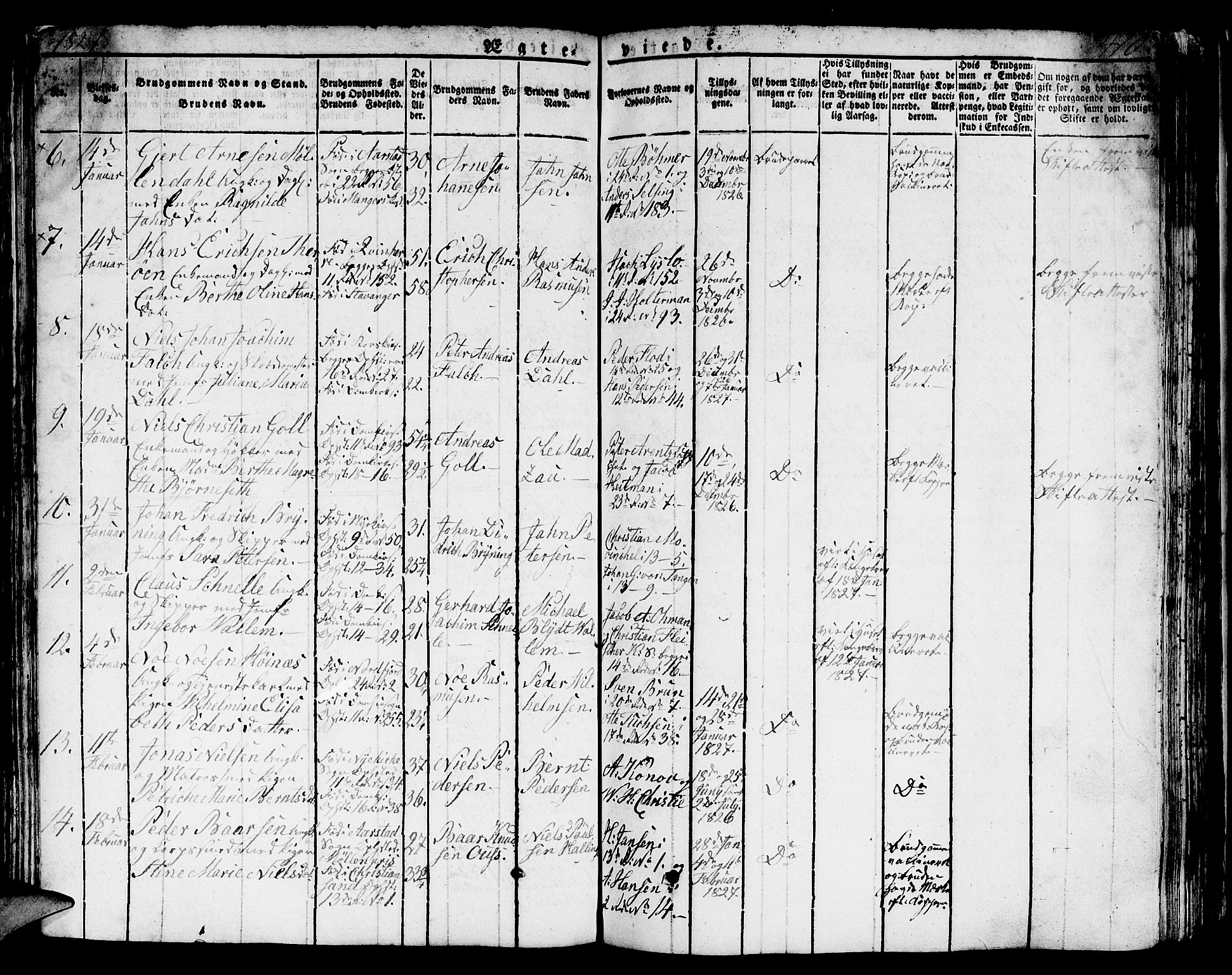 Domkirken sokneprestembete, AV/SAB-A-74801/H/Hab/L0002: Parish register (copy) no. A 2, 1821-1839, p. 412