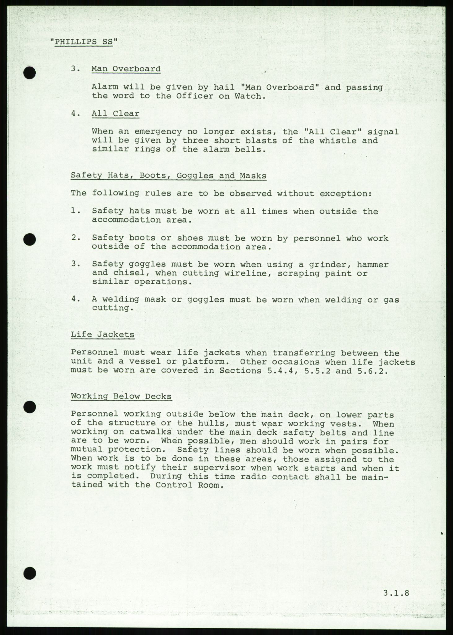 Justisdepartementet, Granskningskommisjonen ved Alexander Kielland-ulykken 27.3.1980, AV/RA-S-1165/D/L0016: O Beredskapsplaner (Doku.liste + O1-O3 av 3), 1980-1981, p. 86