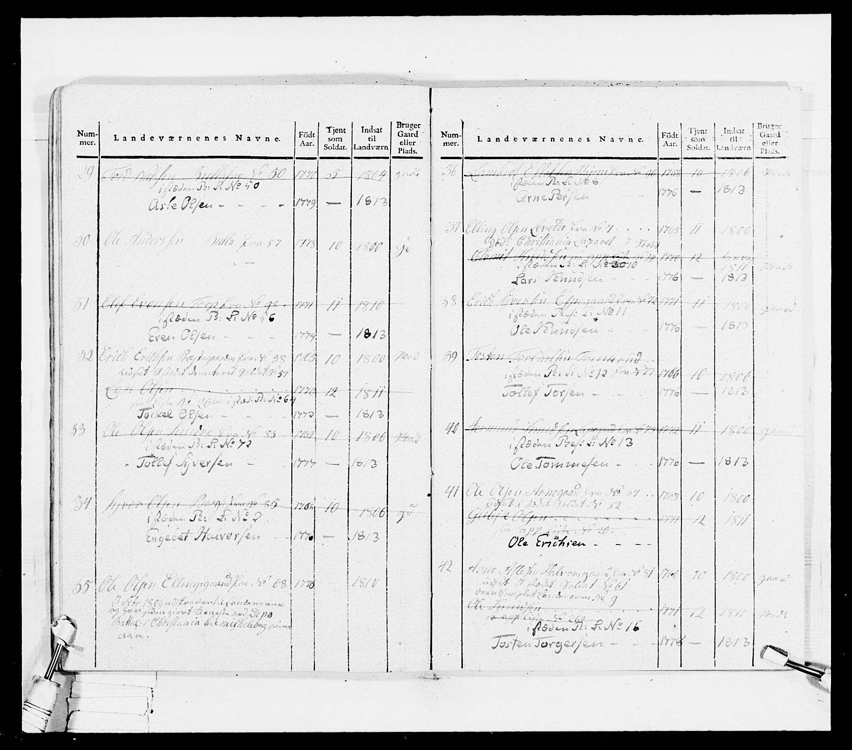 Generalitets- og kommissariatskollegiet, Det kongelige norske kommissariatskollegium, AV/RA-EA-5420/E/Eh/L0036a: Nordafjelske gevorbne infanteriregiment, 1813, p. 489