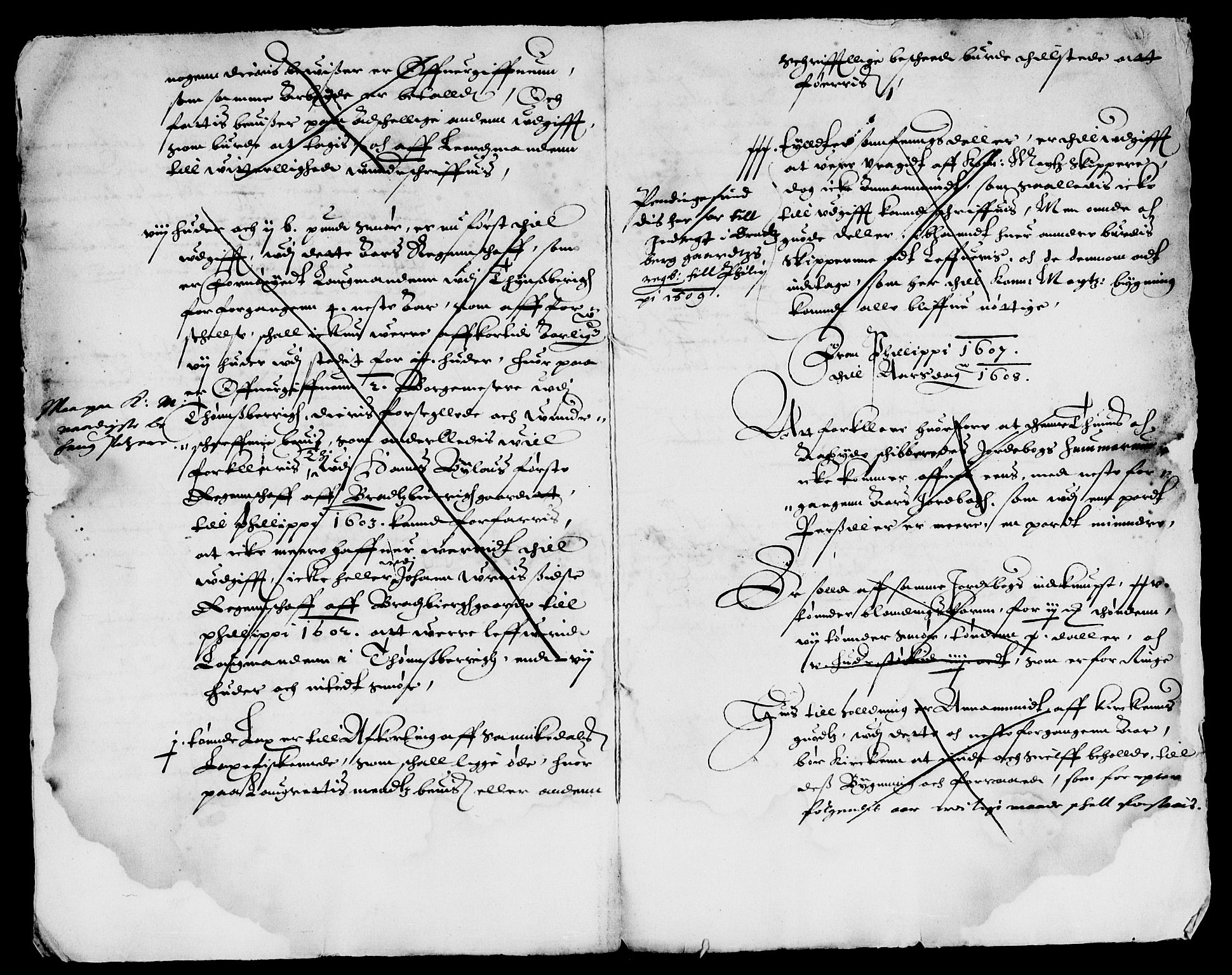Rentekammeret inntil 1814, Reviderte regnskaper, Lensregnskaper, AV/RA-EA-5023/R/Rb/Rbp/L0002: Bratsberg len, 1599-1609