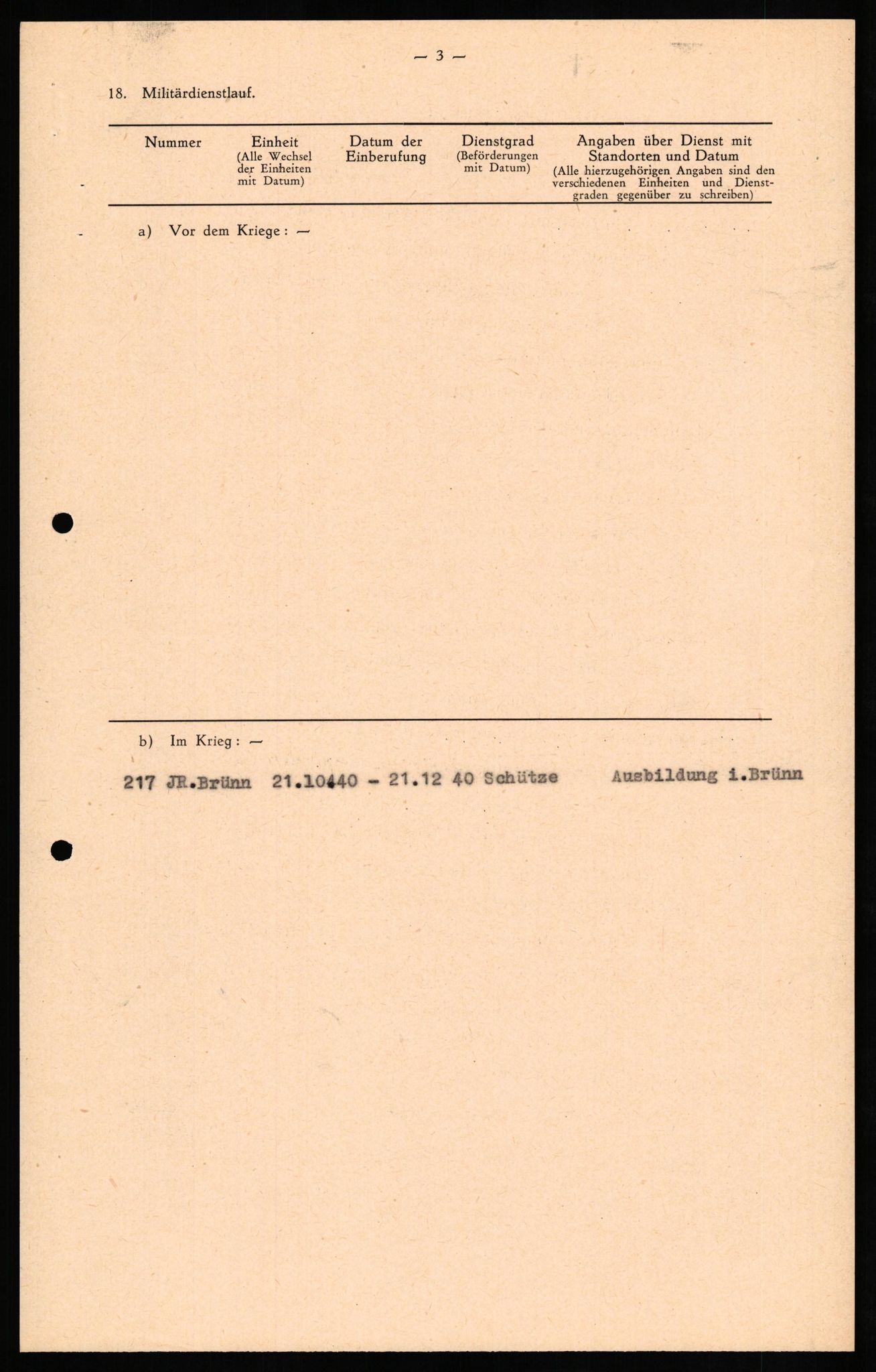 Forsvaret, Forsvarets overkommando II, AV/RA-RAFA-3915/D/Db/L0024: CI Questionaires. Tyske okkupasjonsstyrker i Norge. Tyskere., 1945-1946, p. 124