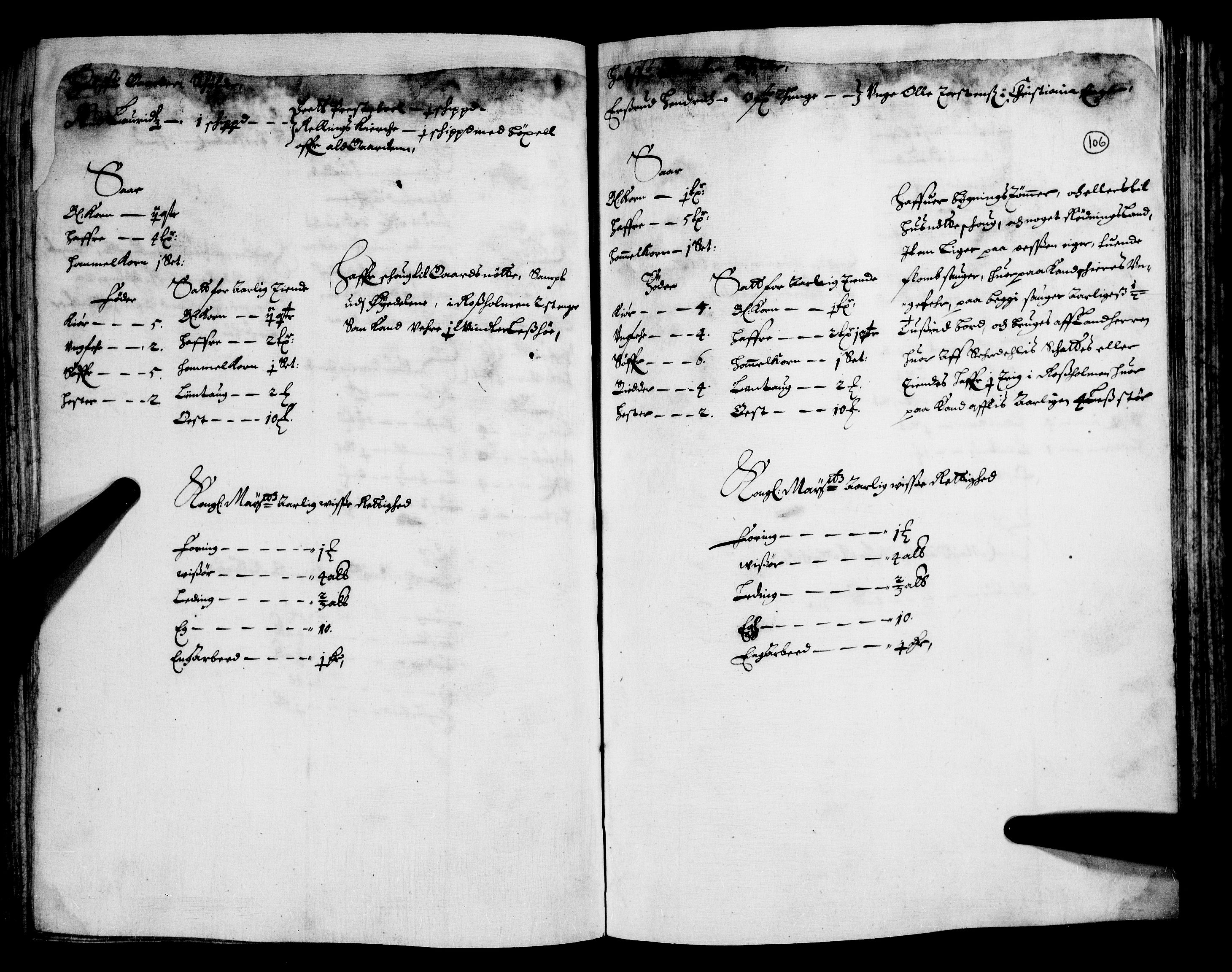 Rentekammeret inntil 1814, Realistisk ordnet avdeling, AV/RA-EA-4070/N/Nb/Nba/L0007: Nedre Romerike fogderi, 1. del, 1666, p. 105b-106a