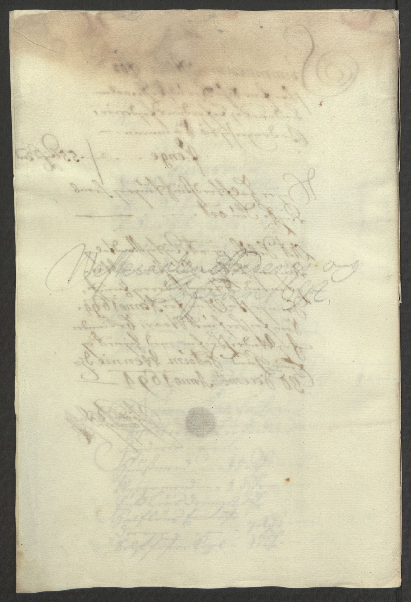 Rentekammeret inntil 1814, Reviderte regnskaper, Fogderegnskap, RA/EA-4092/R67/L4677: Fogderegnskap Vesterålen, Andenes og Lofoten, 1694-1695, p. 59