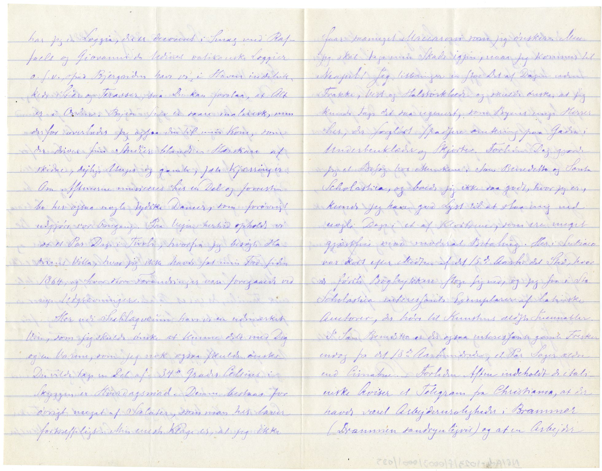 Diderik Maria Aalls brevsamling, NF/Ark-1023/F/L0003: D.M. Aalls brevsamling. D - G, 1797-1889, p. 66