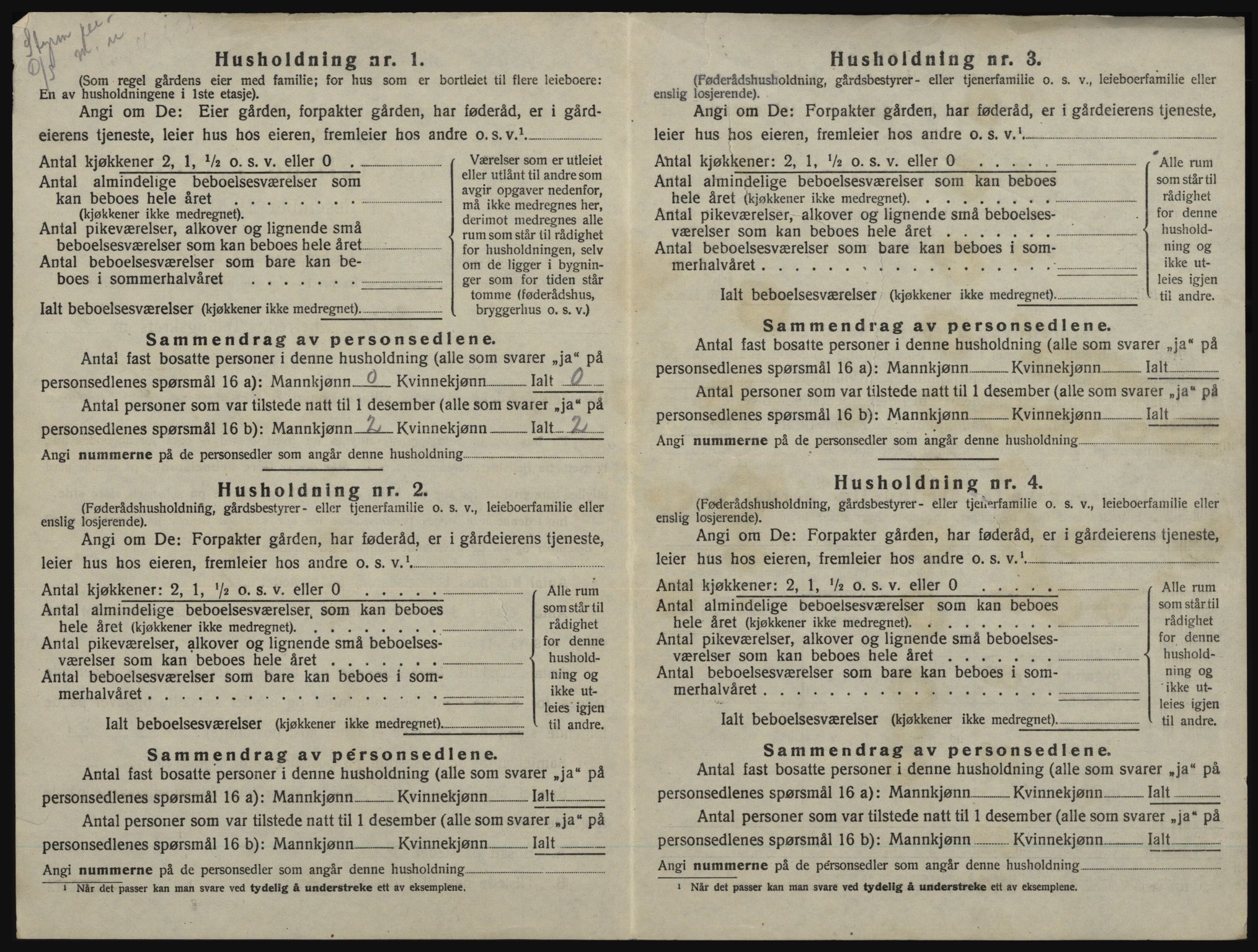 SAO, 1920 census for Idd, 1920, p. 119