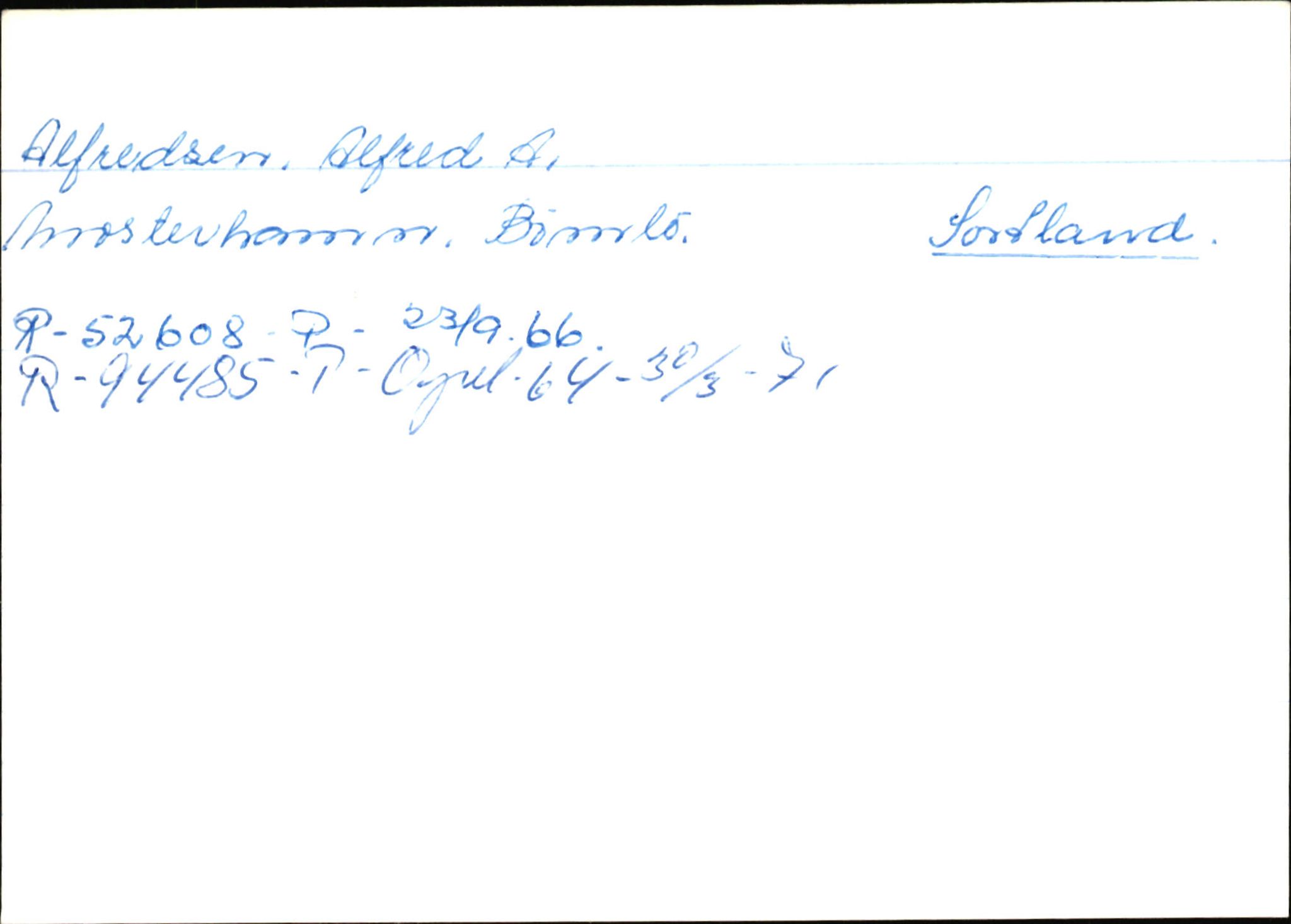 Statens vegvesen, Hordaland vegkontor, SAB/A-5201/2/Ha/L0001: R-eierkort A, 1920-1971, p. 357
