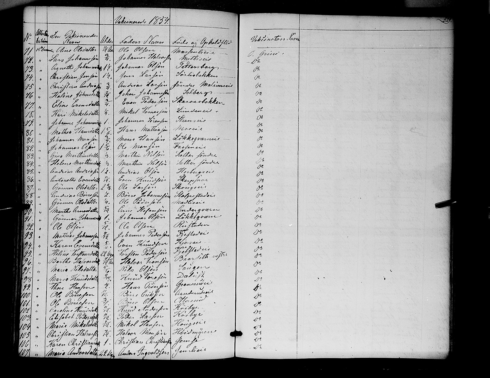 Ringsaker prestekontor, SAH/PREST-014/K/Ka/L0009: Parish register (official) no. 9, 1850-1860, p. 529