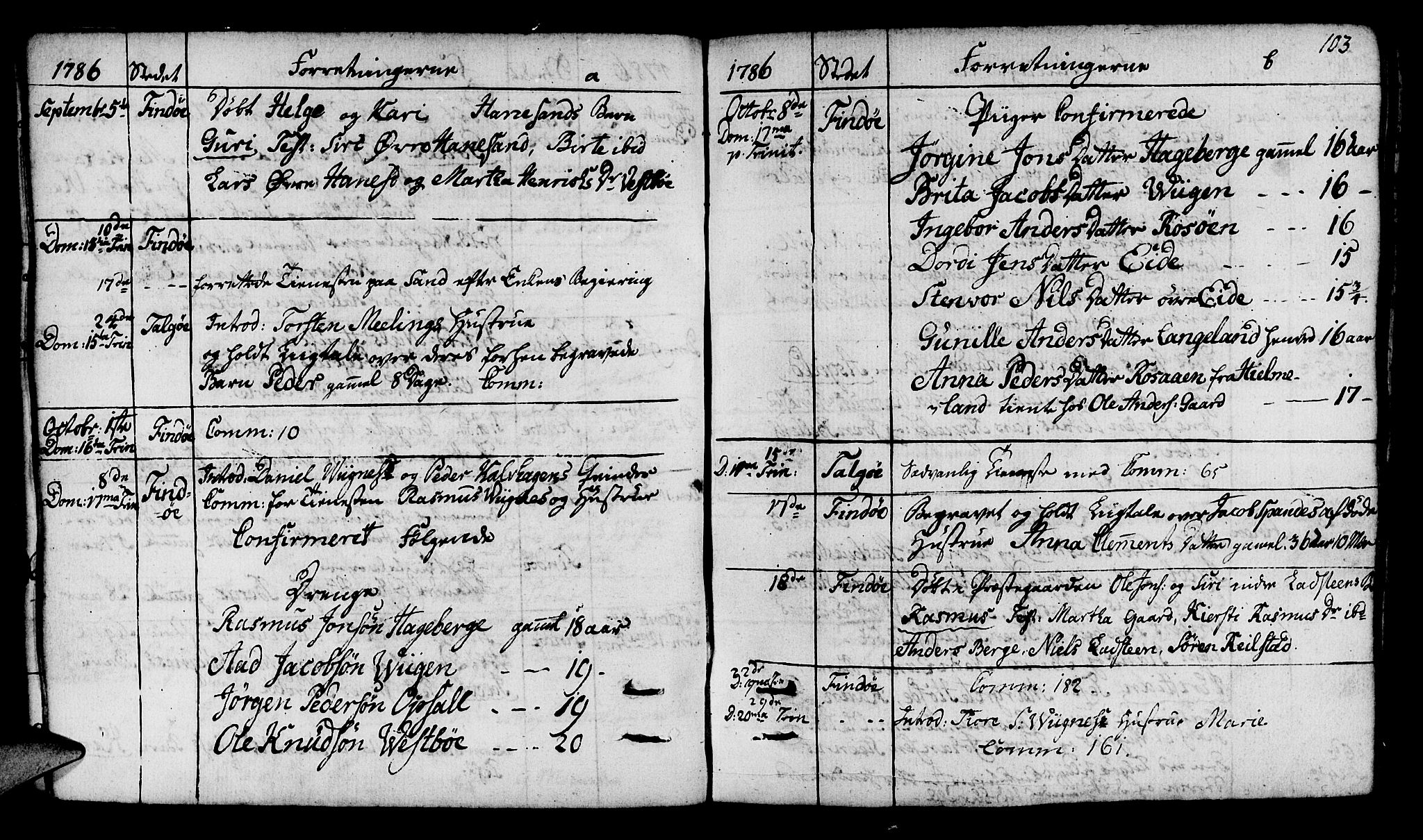 Finnøy sokneprestkontor, SAST/A-101825/H/Ha/Haa/L0005: Parish register (official) no. A 5, 1773-1816, p. 103