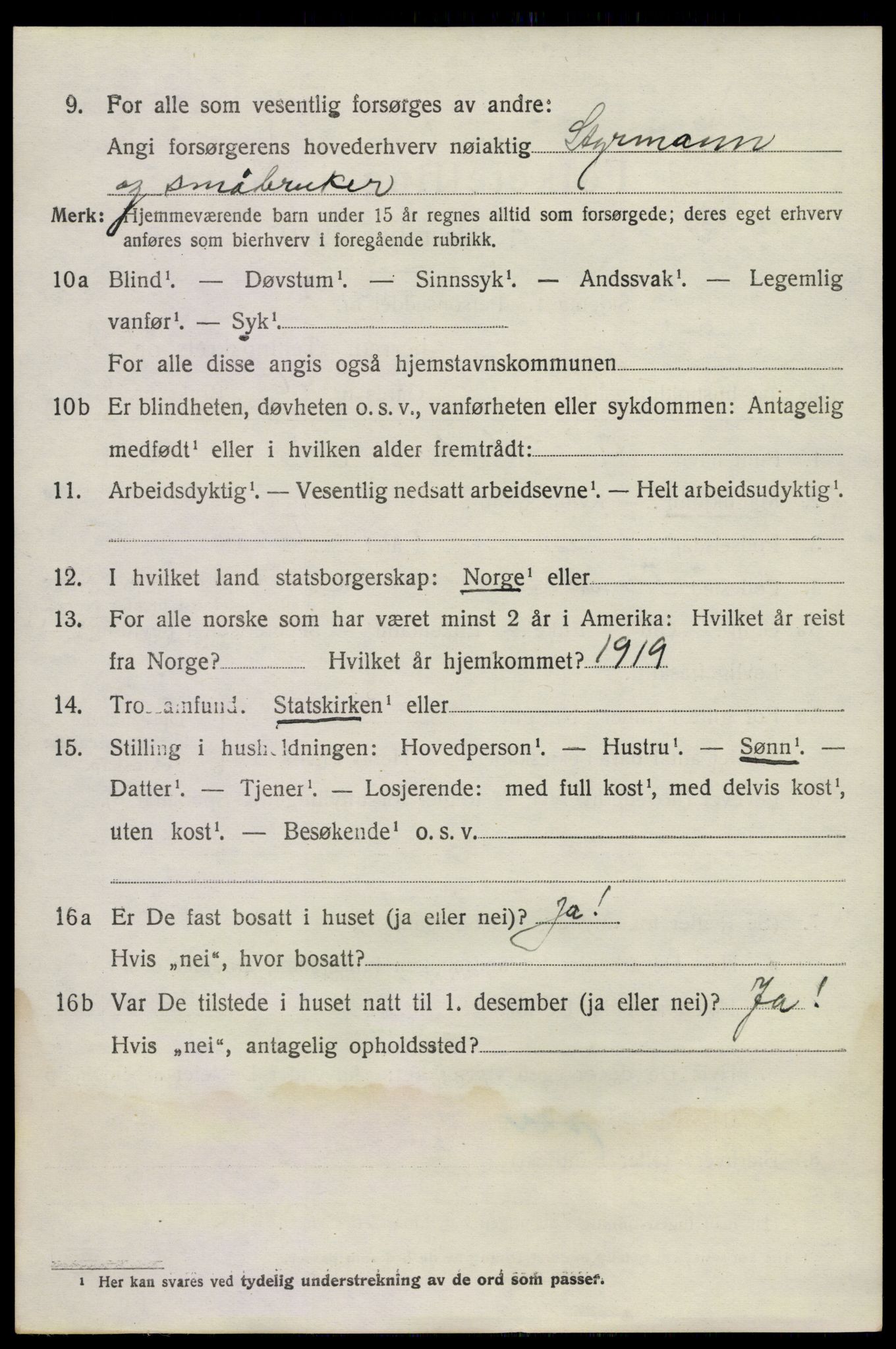SAKO, 1920 census for Nøtterøy, 1920, p. 10466