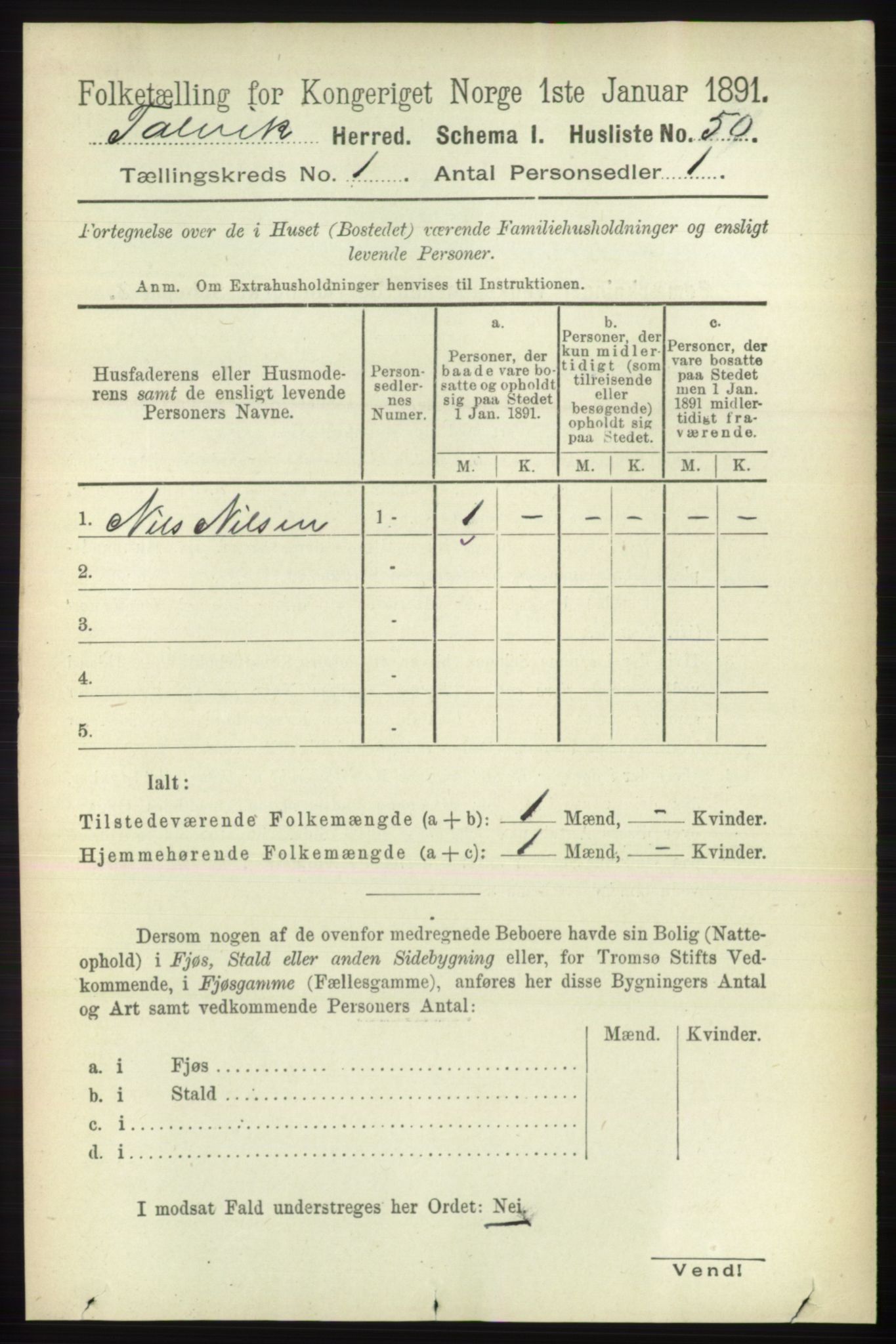 RA, 1891 census for 2013 Talvik, 1891, p. 84