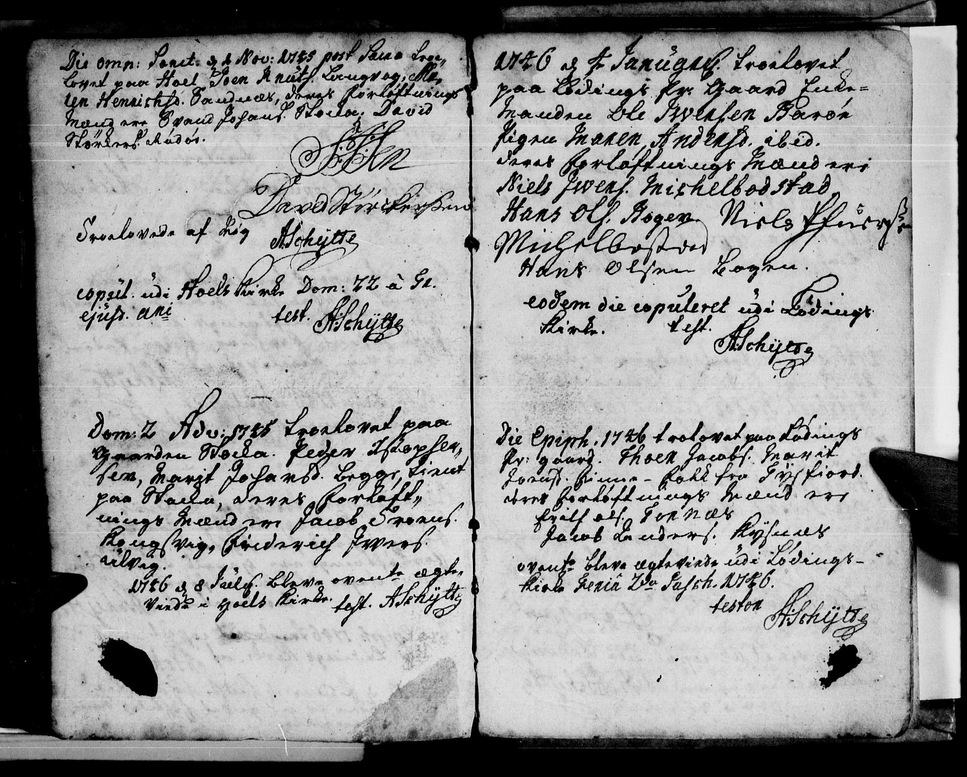 Ministerialprotokoller, klokkerbøker og fødselsregistre - Nordland, AV/SAT-A-1459/872/L1027: Parish register (official) no. 872A02, 1714-1747