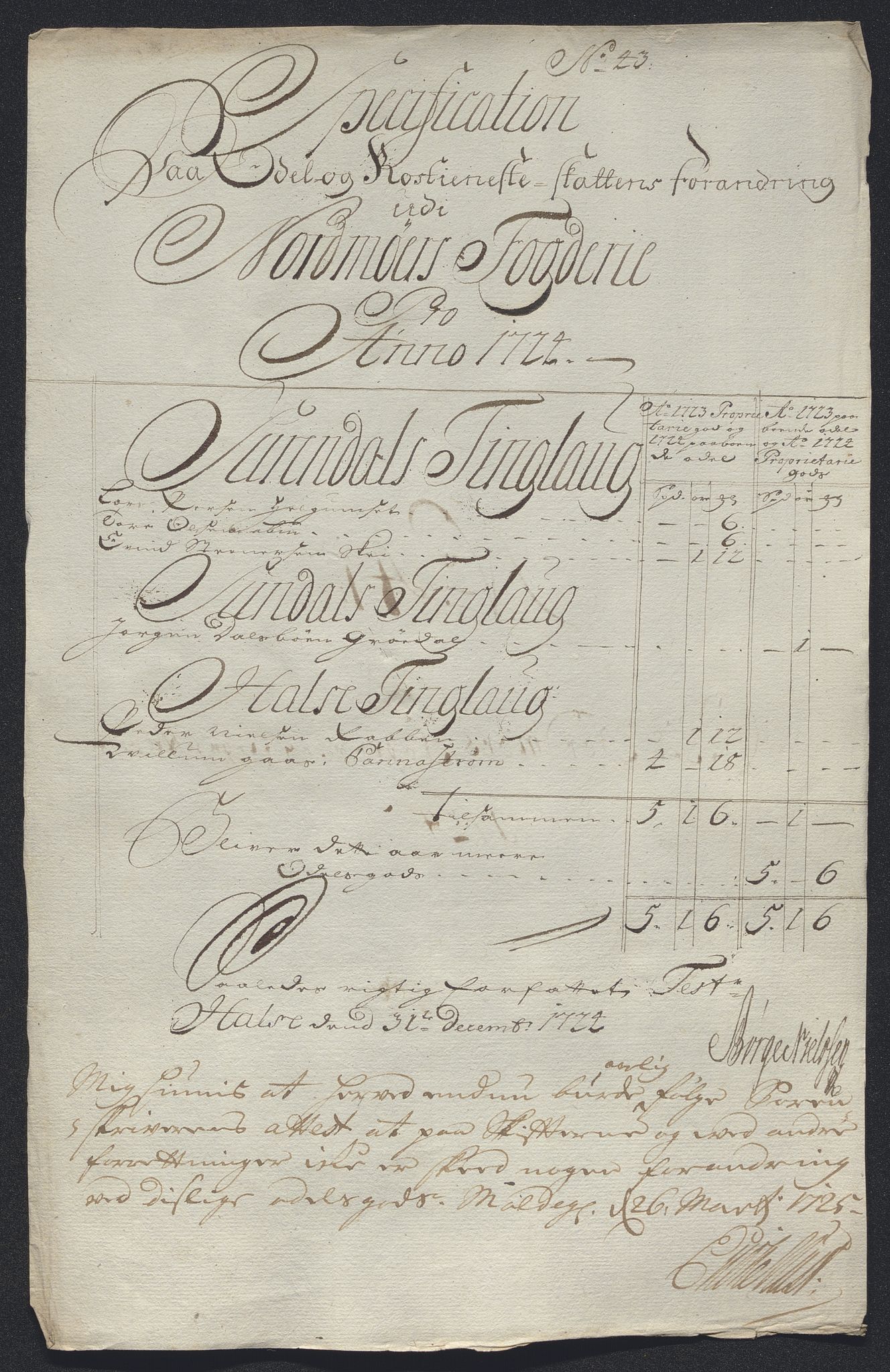 Rentekammeret inntil 1814, Reviderte regnskaper, Fogderegnskap, RA/EA-4092/R56/L3757: Fogderegnskap Nordmøre, 1724, p. 275