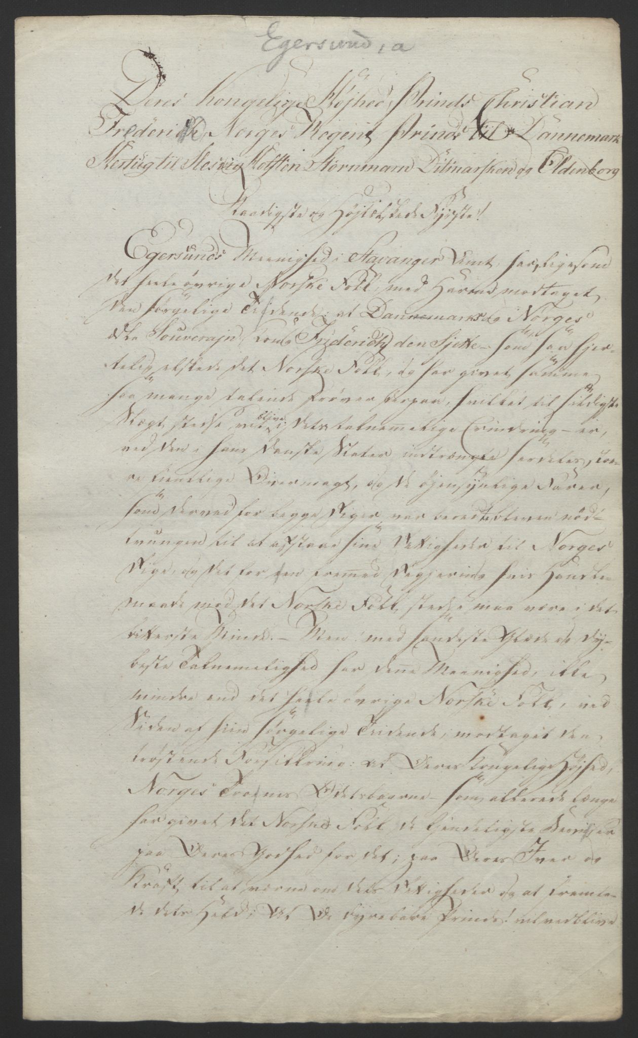 Statsrådssekretariatet, RA/S-1001/D/Db/L0008: Fullmakter for Eidsvollsrepresentantene i 1814. , 1814, p. 210