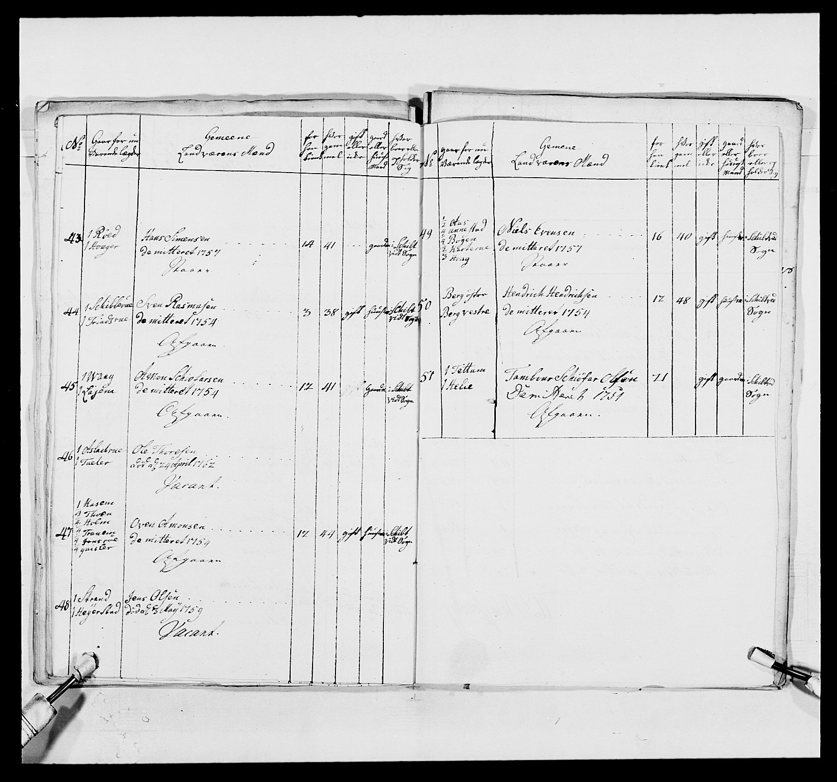 Kommanderende general (KG I) med Det norske krigsdirektorium, AV/RA-EA-5419/E/Ea/L0496: 1. Smålenske regiment, 1765-1767, p. 57