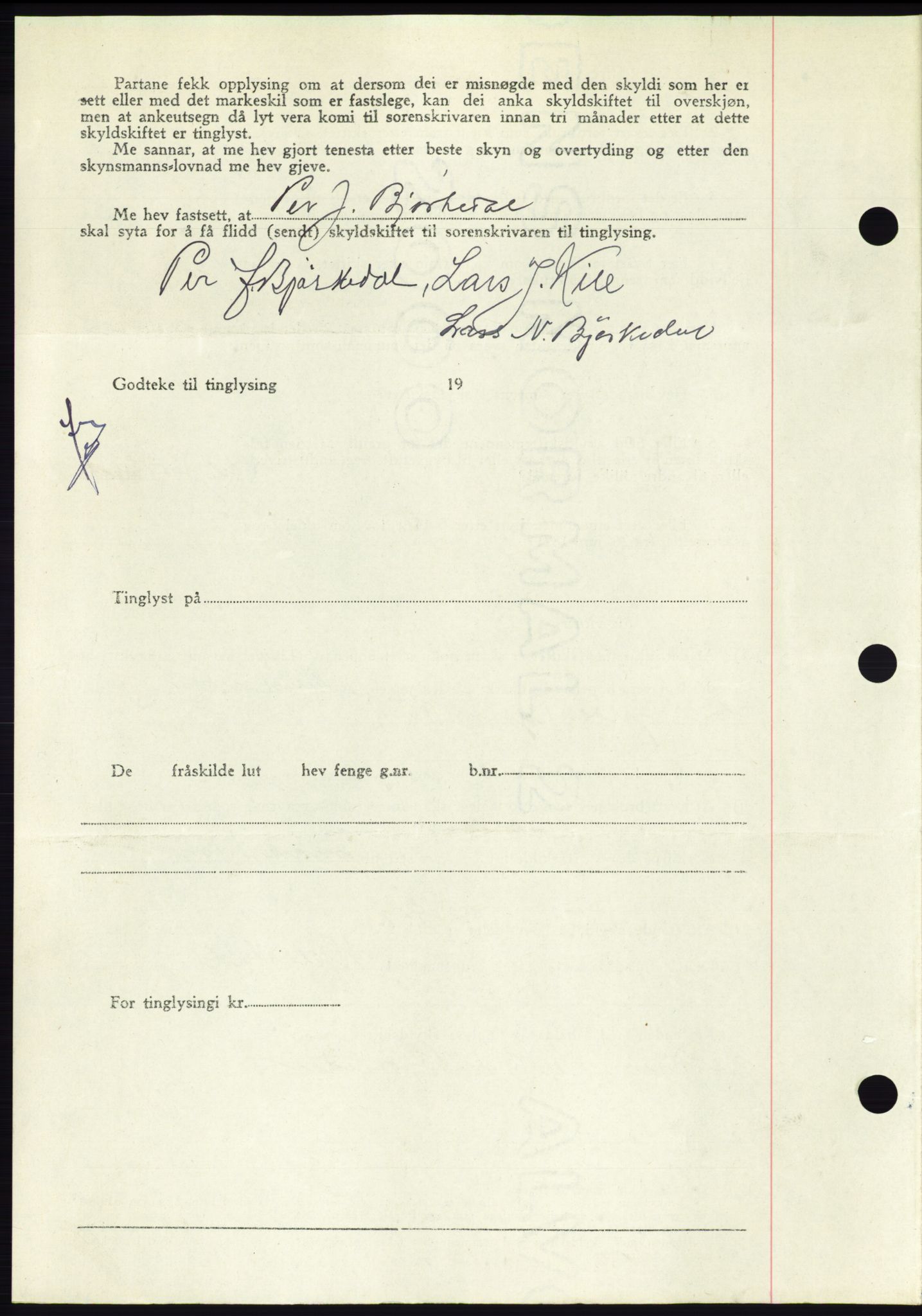 Søre Sunnmøre sorenskriveri, AV/SAT-A-4122/1/2/2C/L0081: Mortgage book no. 7A, 1947-1948, Diary no: : 1791/1947