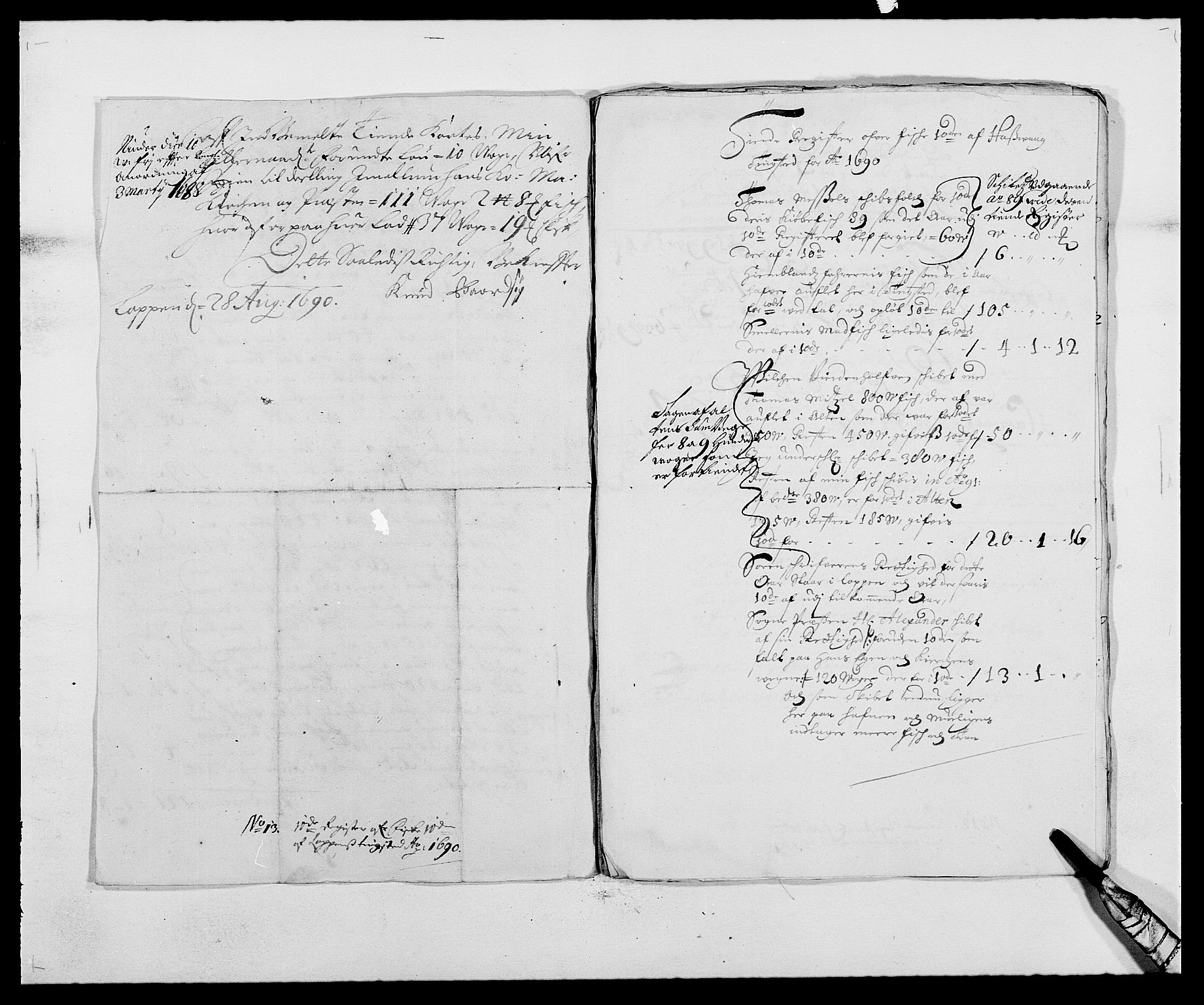 Rentekammeret inntil 1814, Reviderte regnskaper, Fogderegnskap, RA/EA-4092/R69/L4850: Fogderegnskap Finnmark/Vardøhus, 1680-1690, p. 266