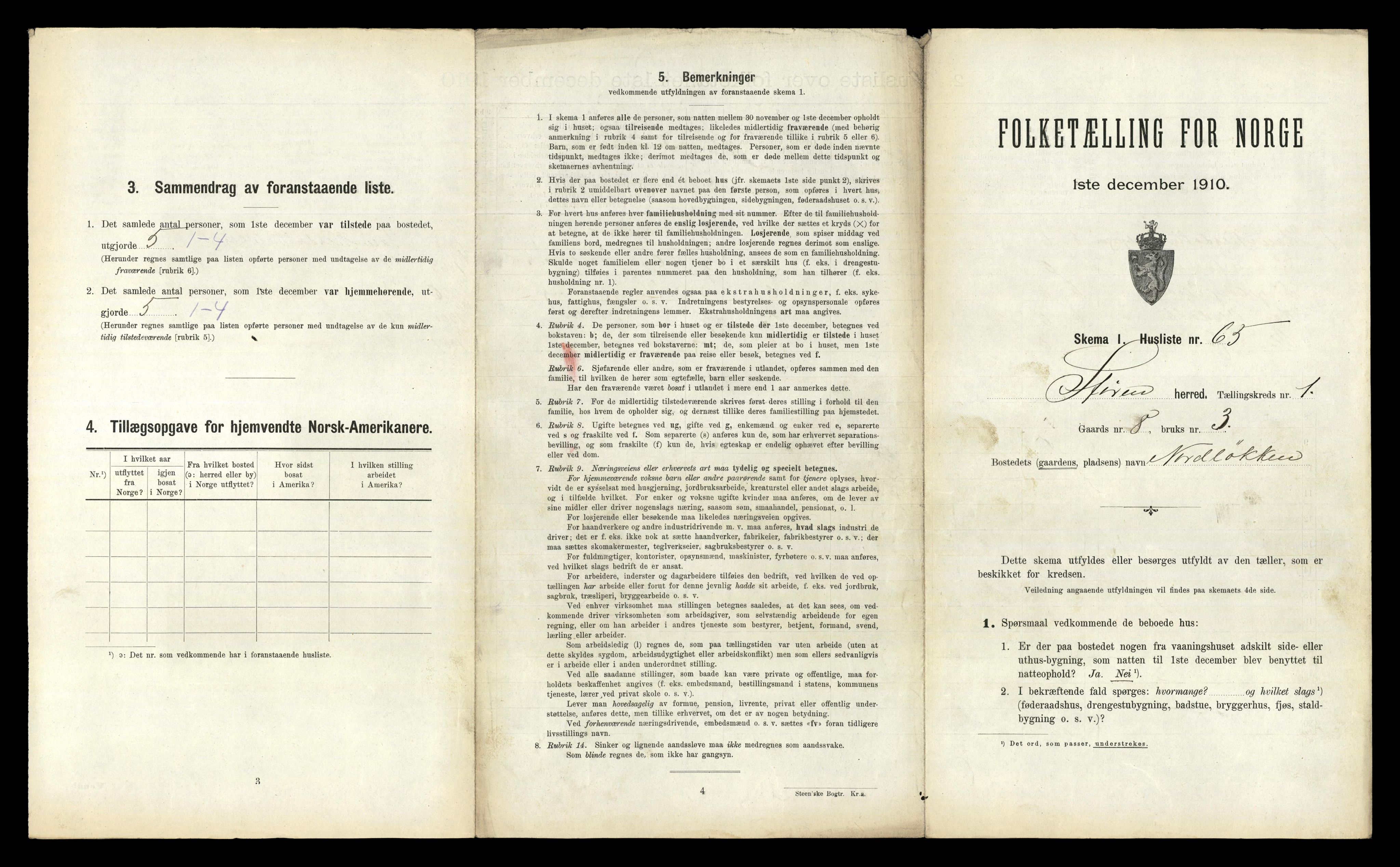 RA, 1910 census for Støren, 1910, p. 150