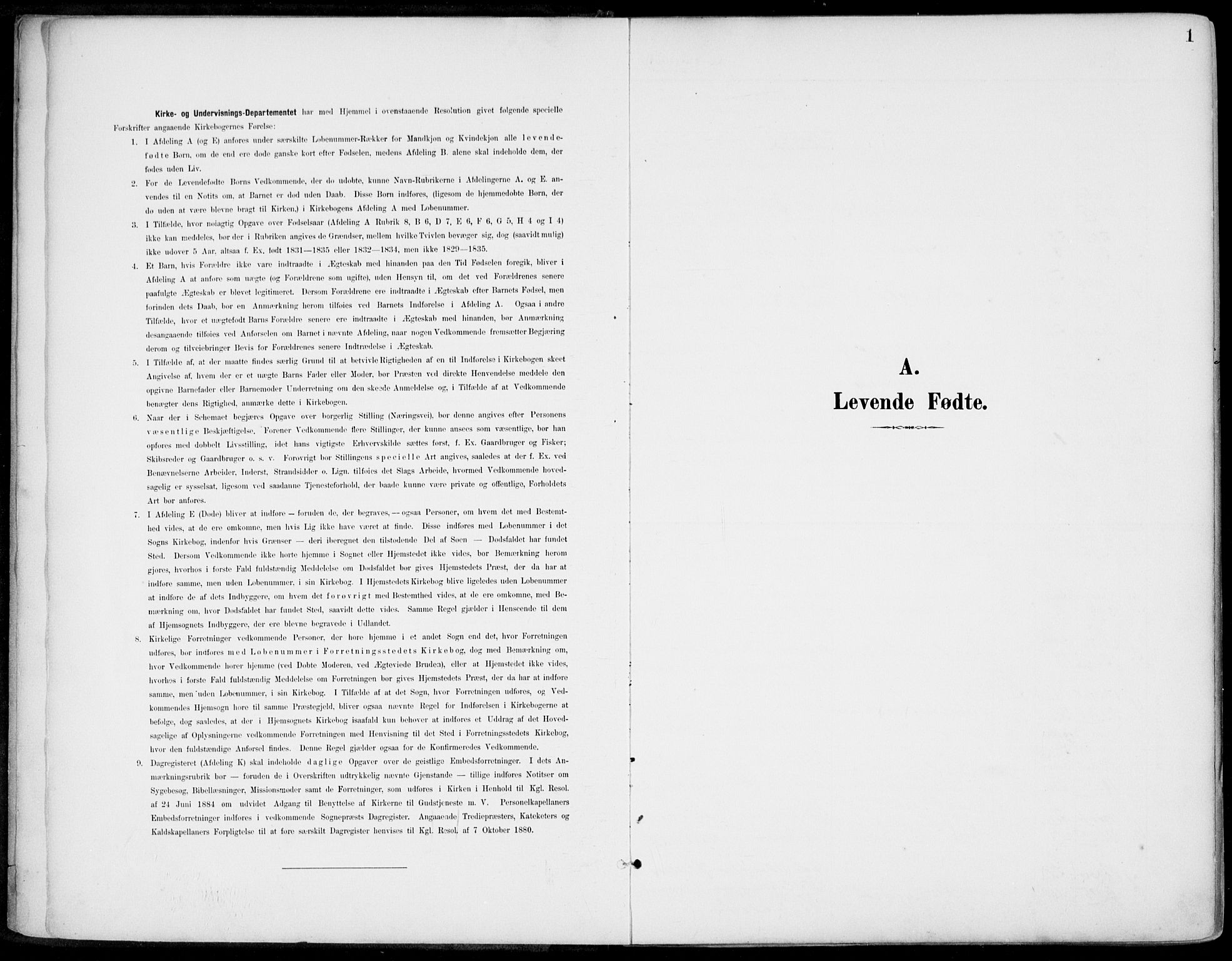 Gjerpen kirkebøker, SAKO/A-265/F/Fa/L0011: Parish register (official) no. I 11, 1896-1904, p. 1