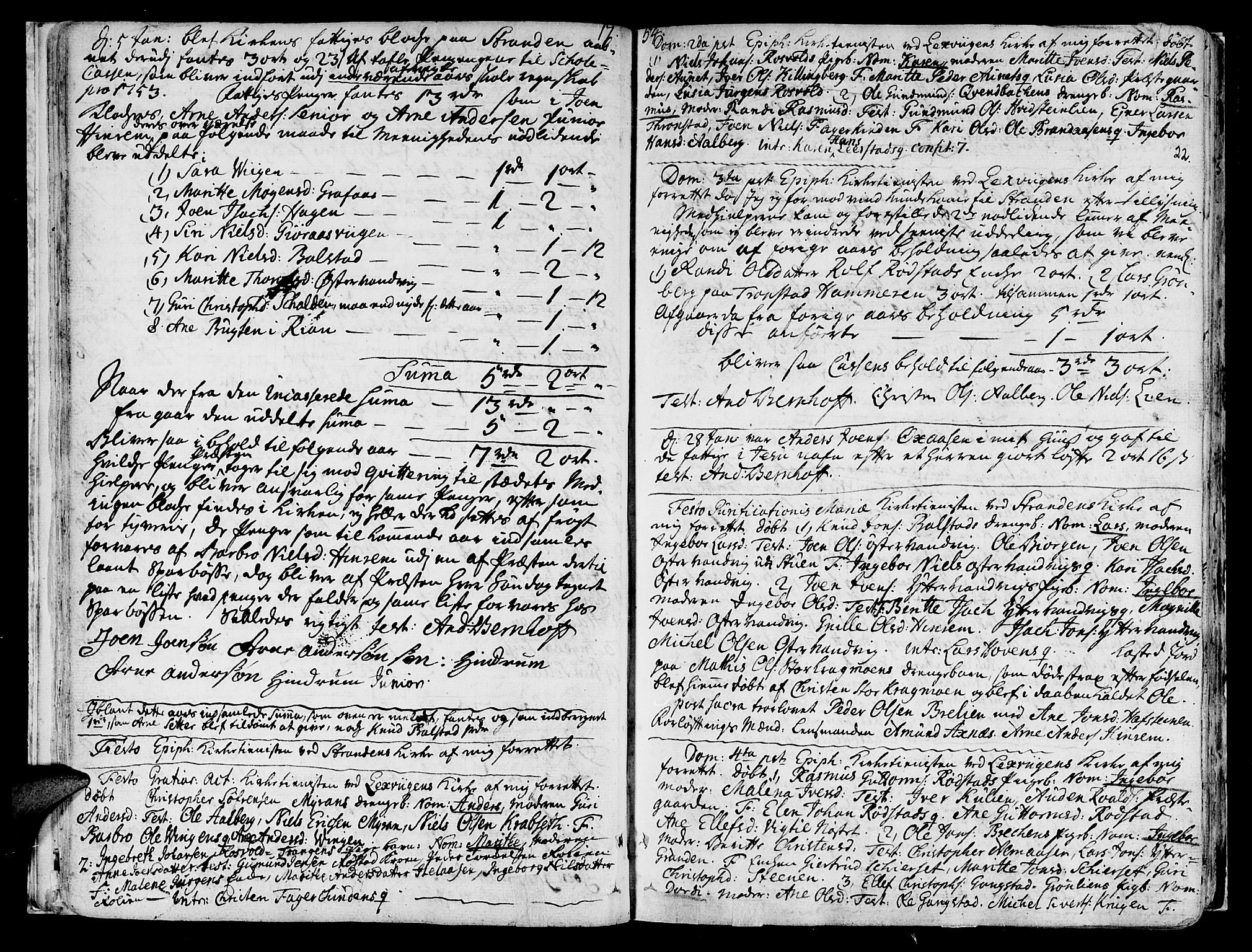 Ministerialprotokoller, klokkerbøker og fødselsregistre - Nord-Trøndelag, SAT/A-1458/701/L0003: Parish register (official) no. 701A03, 1751-1783, p. 22