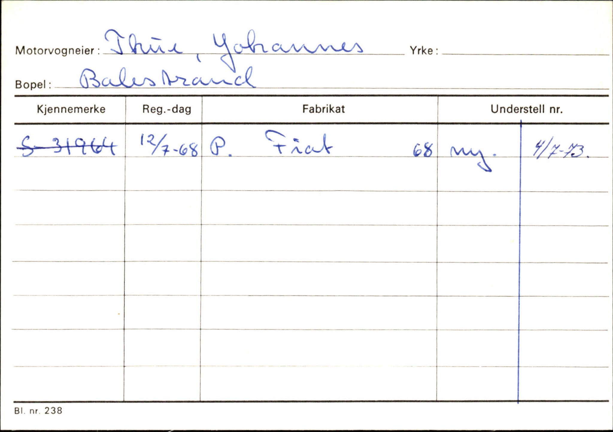 Statens vegvesen, Sogn og Fjordane vegkontor, AV/SAB-A-5301/4/F/L0132: Eigarregister Askvoll A-Å. Balestrand A-Å, 1945-1975, p. 2431