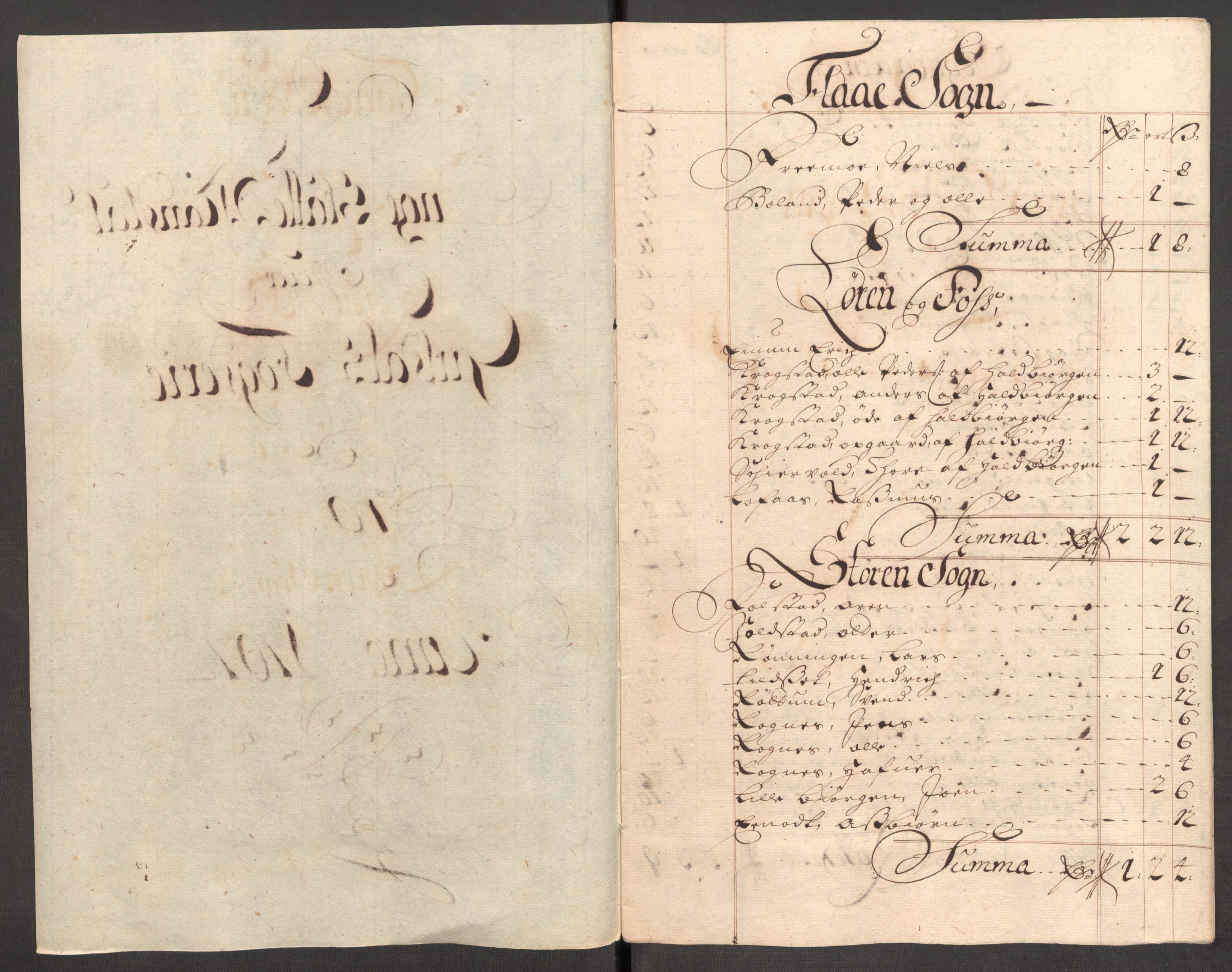 Rentekammeret inntil 1814, Reviderte regnskaper, Fogderegnskap, AV/RA-EA-4092/R60/L3957: Fogderegnskap Orkdal og Gauldal, 1707, p. 258