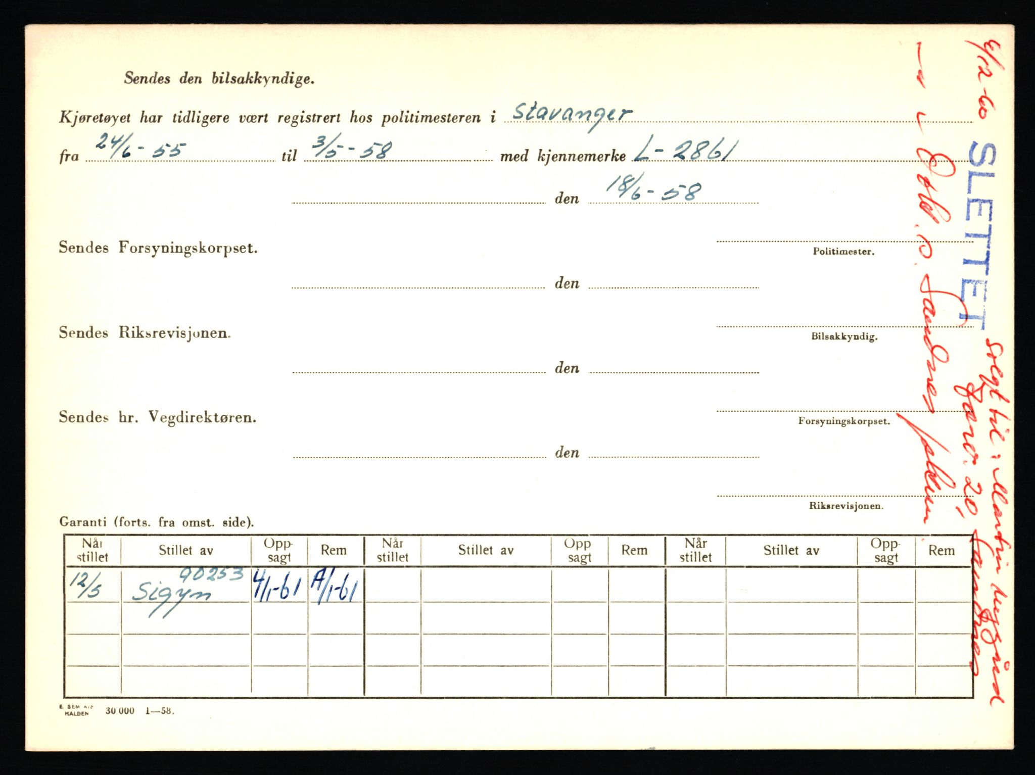 Stavanger trafikkstasjon, AV/SAST-A-101942/0/F/L0050: L-50600 - L-51299, 1930-1971, p. 242