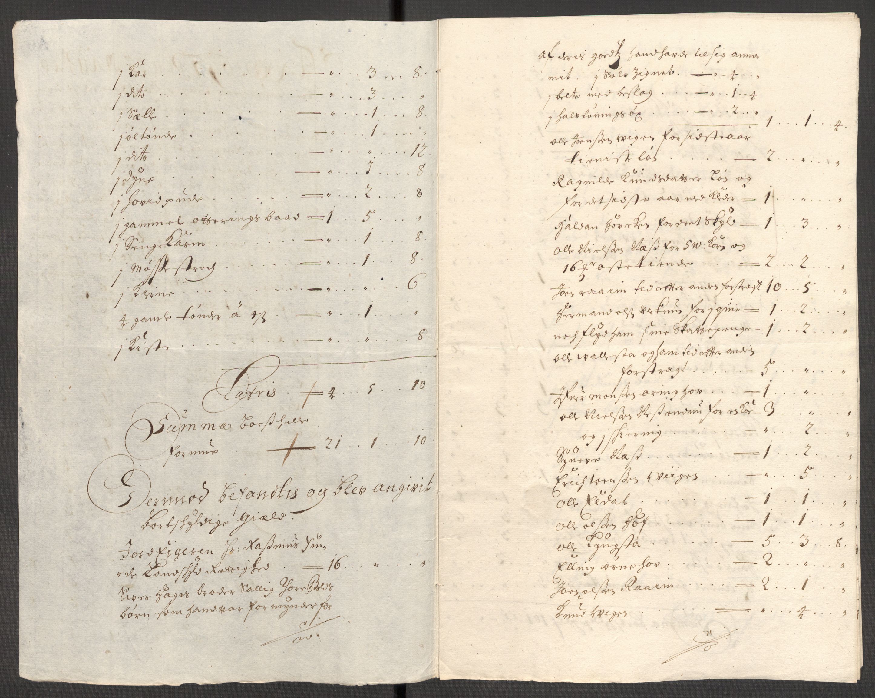 Rentekammeret inntil 1814, Reviderte regnskaper, Fogderegnskap, RA/EA-4092/R53/L3424: Fogderegnskap Sunn- og Nordfjord, 1699, p. 185