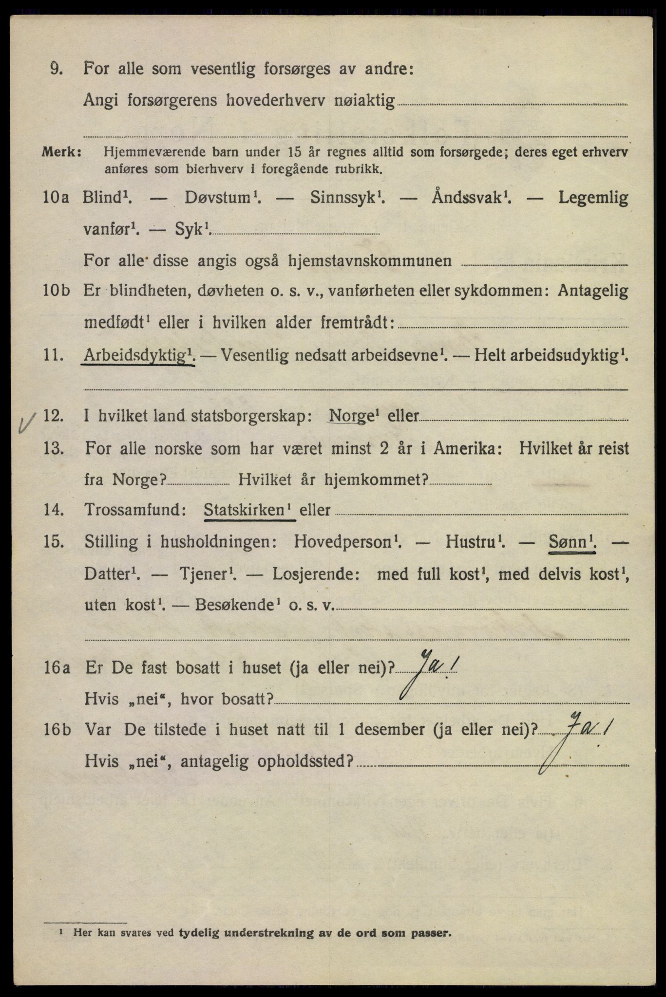 SAO, 1920 census for Kristiania, 1920, p. 636234