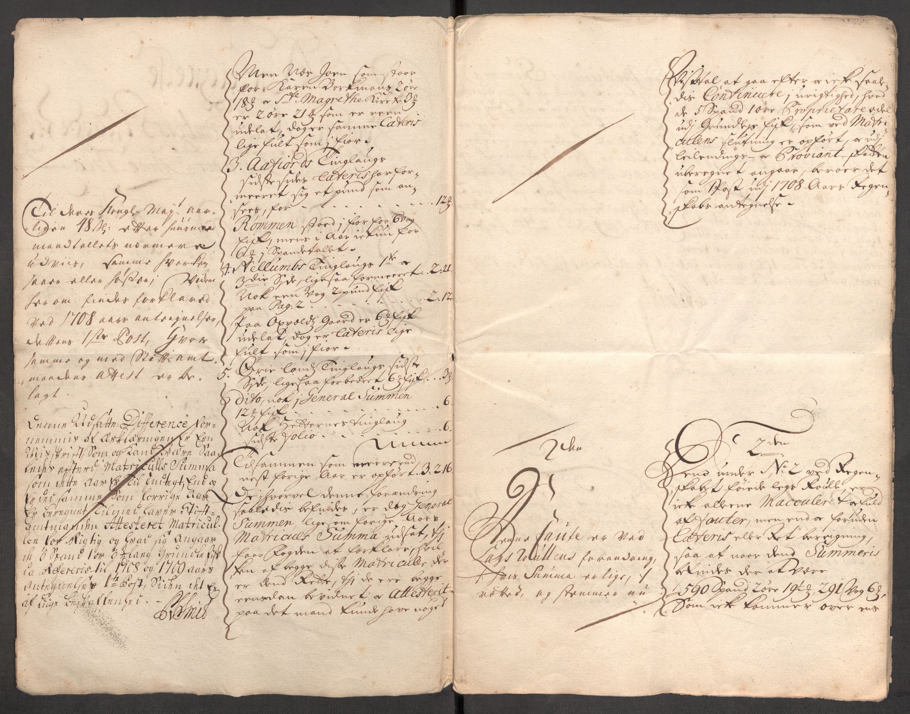 Rentekammeret inntil 1814, Reviderte regnskaper, Fogderegnskap, AV/RA-EA-4092/R57/L3859: Fogderegnskap Fosen, 1710, p. 193