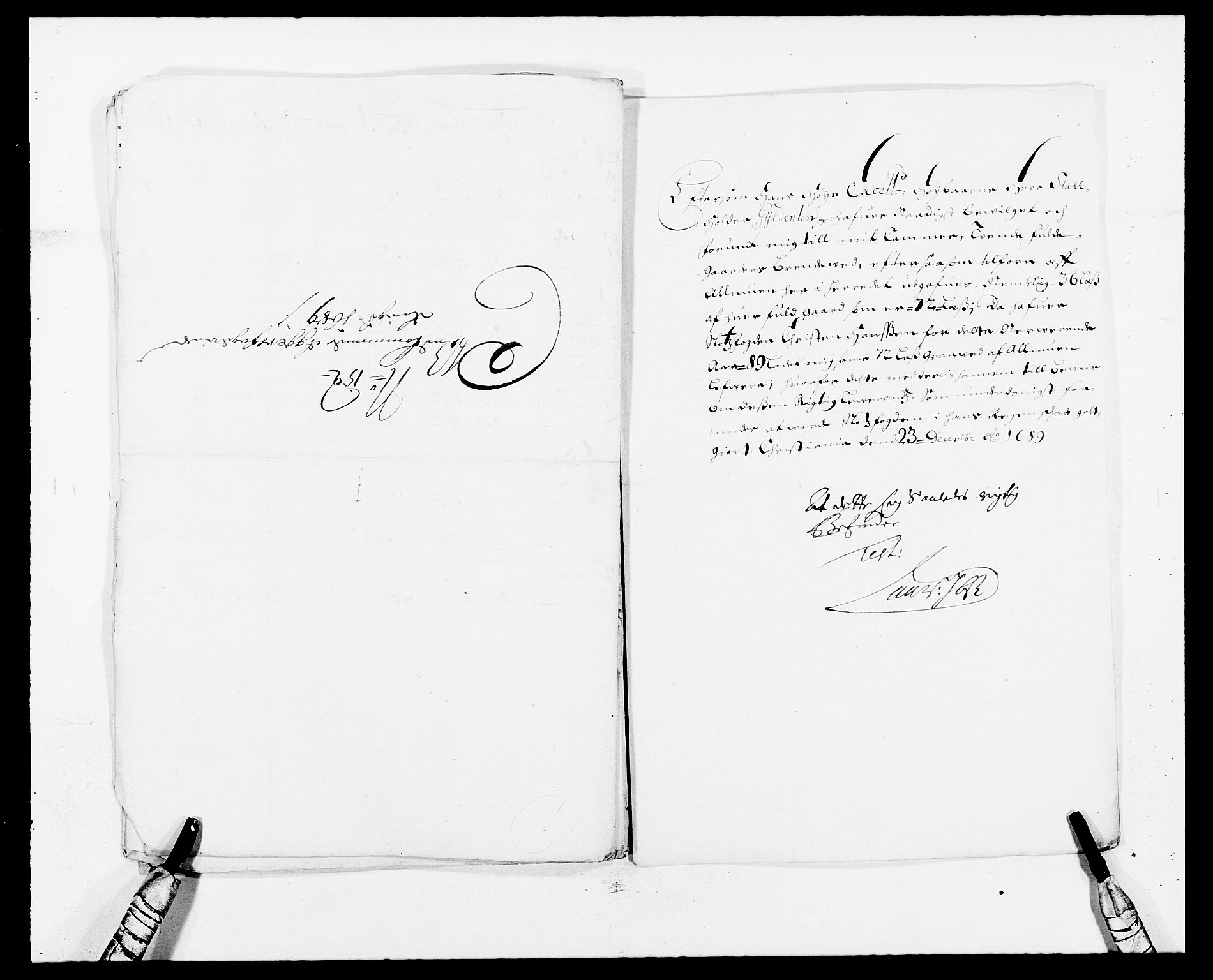 Rentekammeret inntil 1814, Reviderte regnskaper, Fogderegnskap, AV/RA-EA-4092/R08/L0424: Fogderegnskap Aker, 1682-1689, p. 285