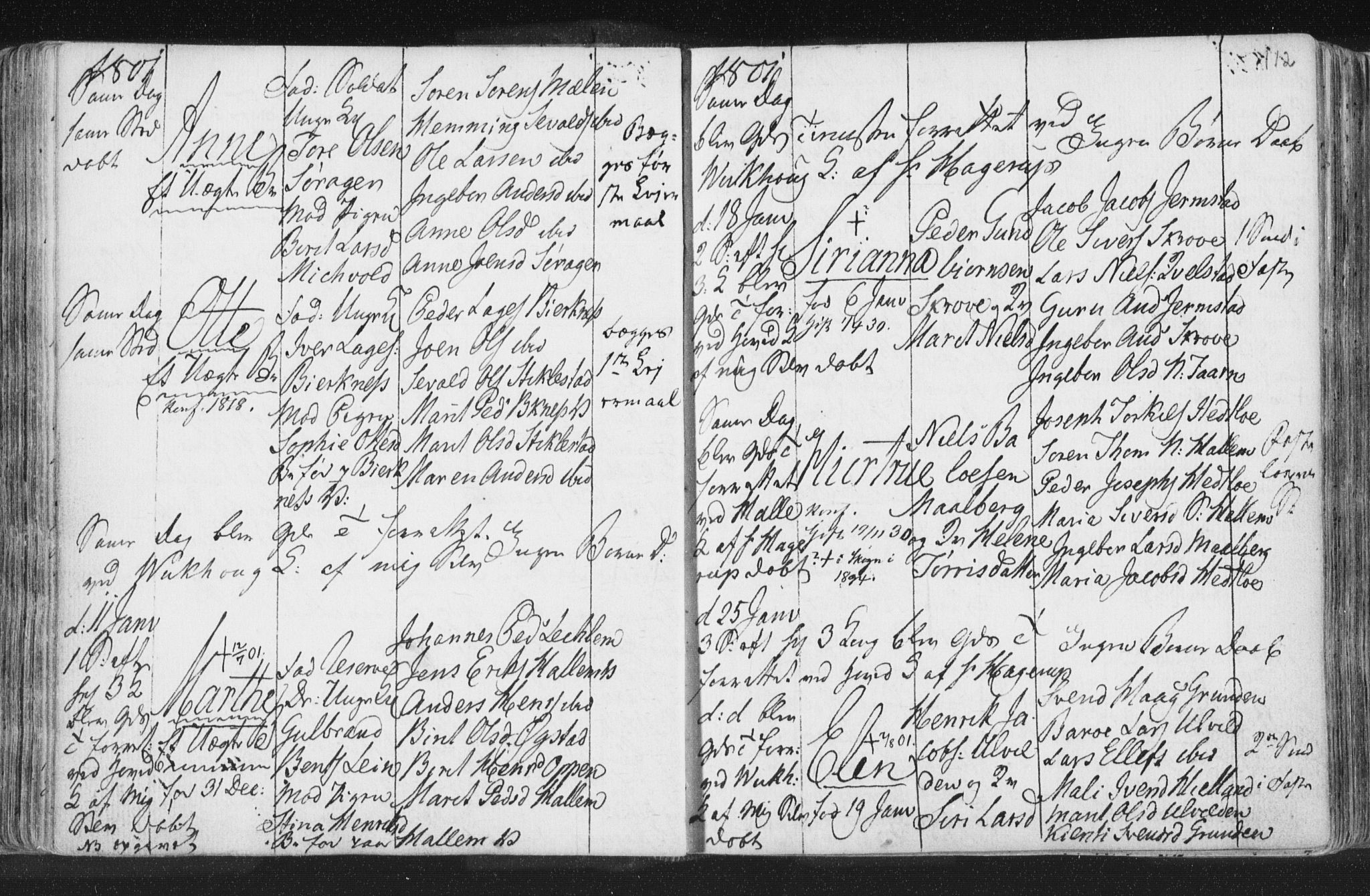 Ministerialprotokoller, klokkerbøker og fødselsregistre - Nord-Trøndelag, SAT/A-1458/723/L0232: Parish register (official) no. 723A03, 1781-1804, p. 112