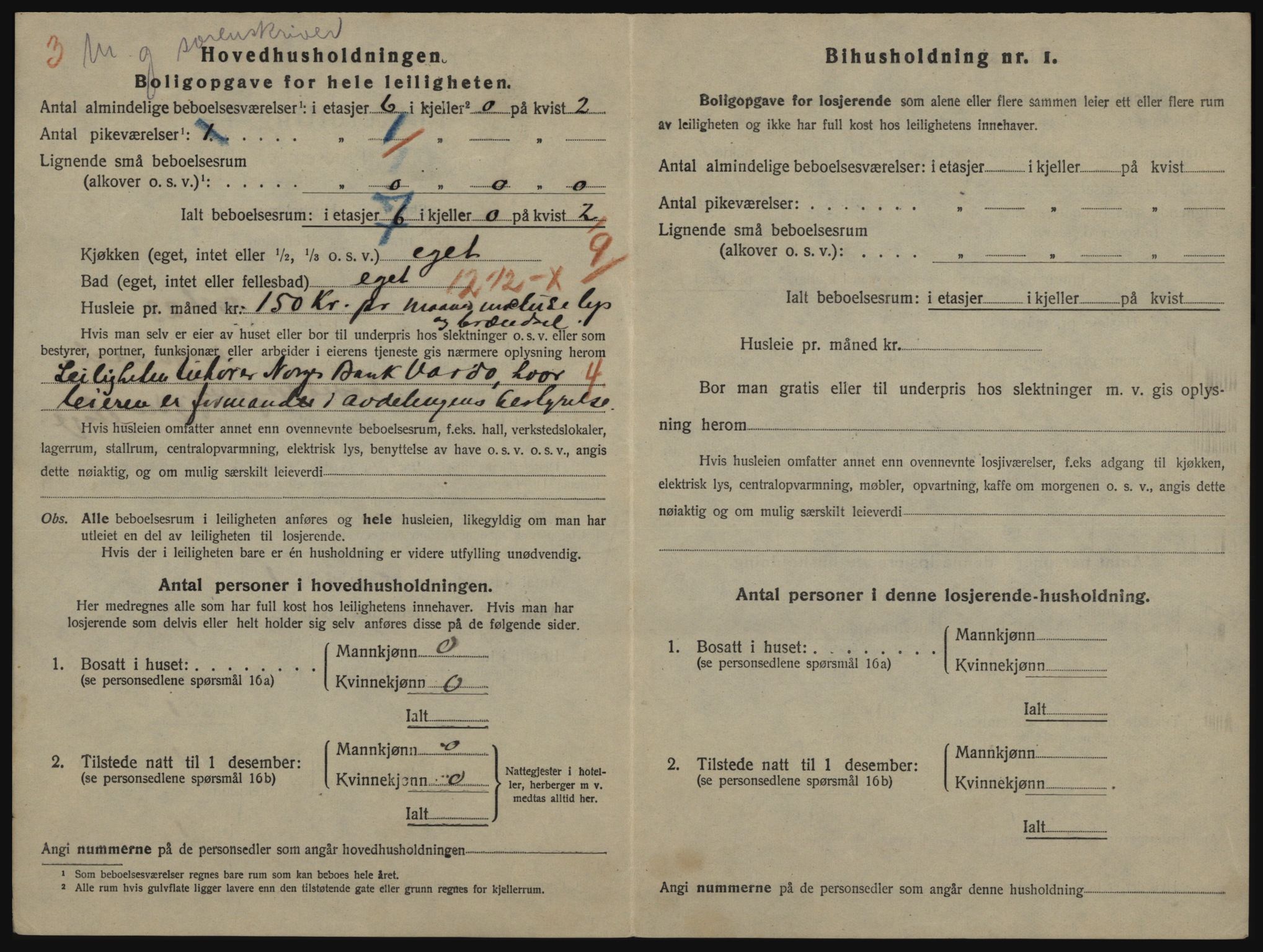 SATØ, 1920 census for Vardø, 1920, p. 2128