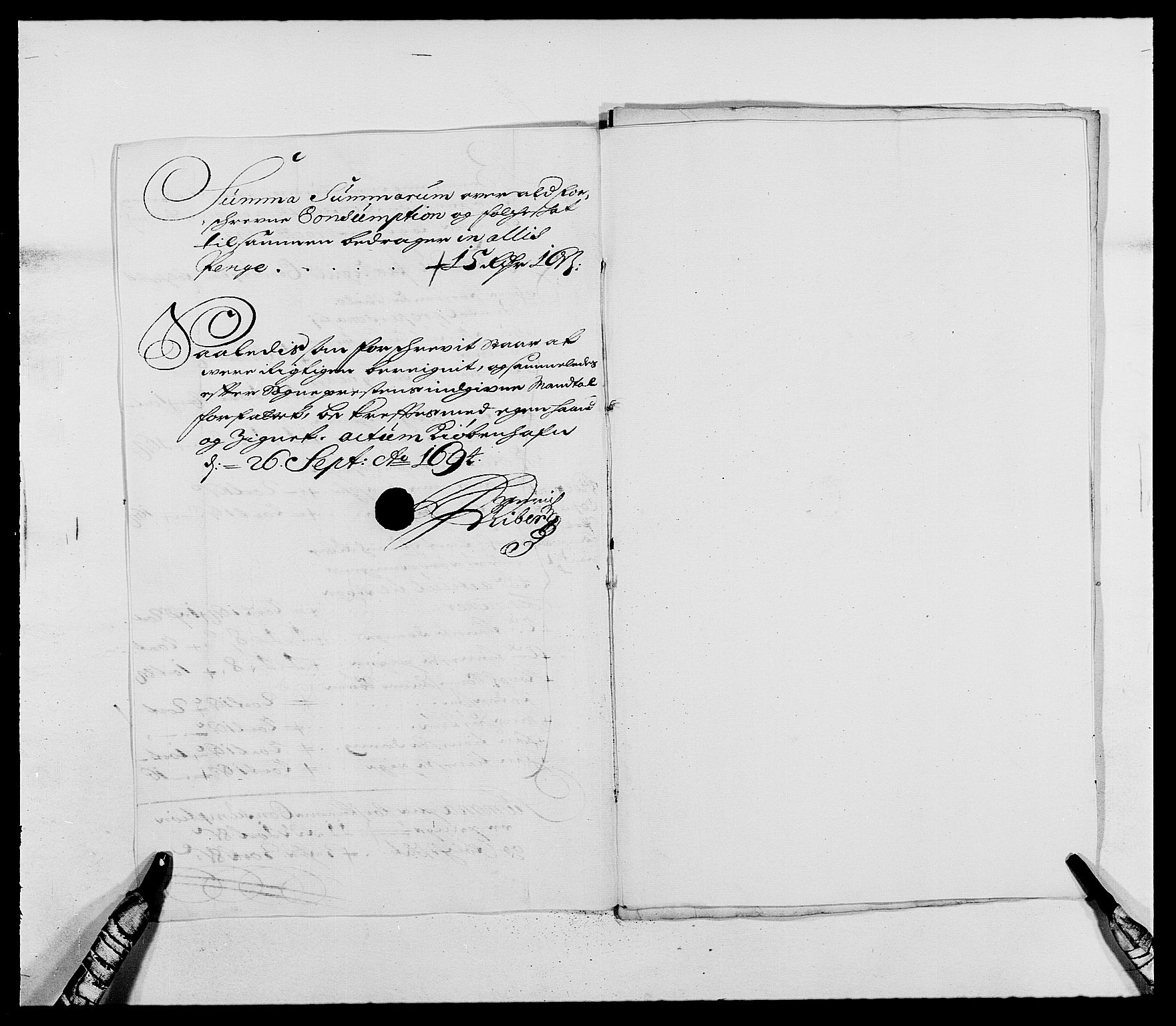 Rentekammeret inntil 1814, Reviderte regnskaper, Fogderegnskap, RA/EA-4092/R68/L4751: Fogderegnskap Senja og Troms, 1690-1693, p. 184