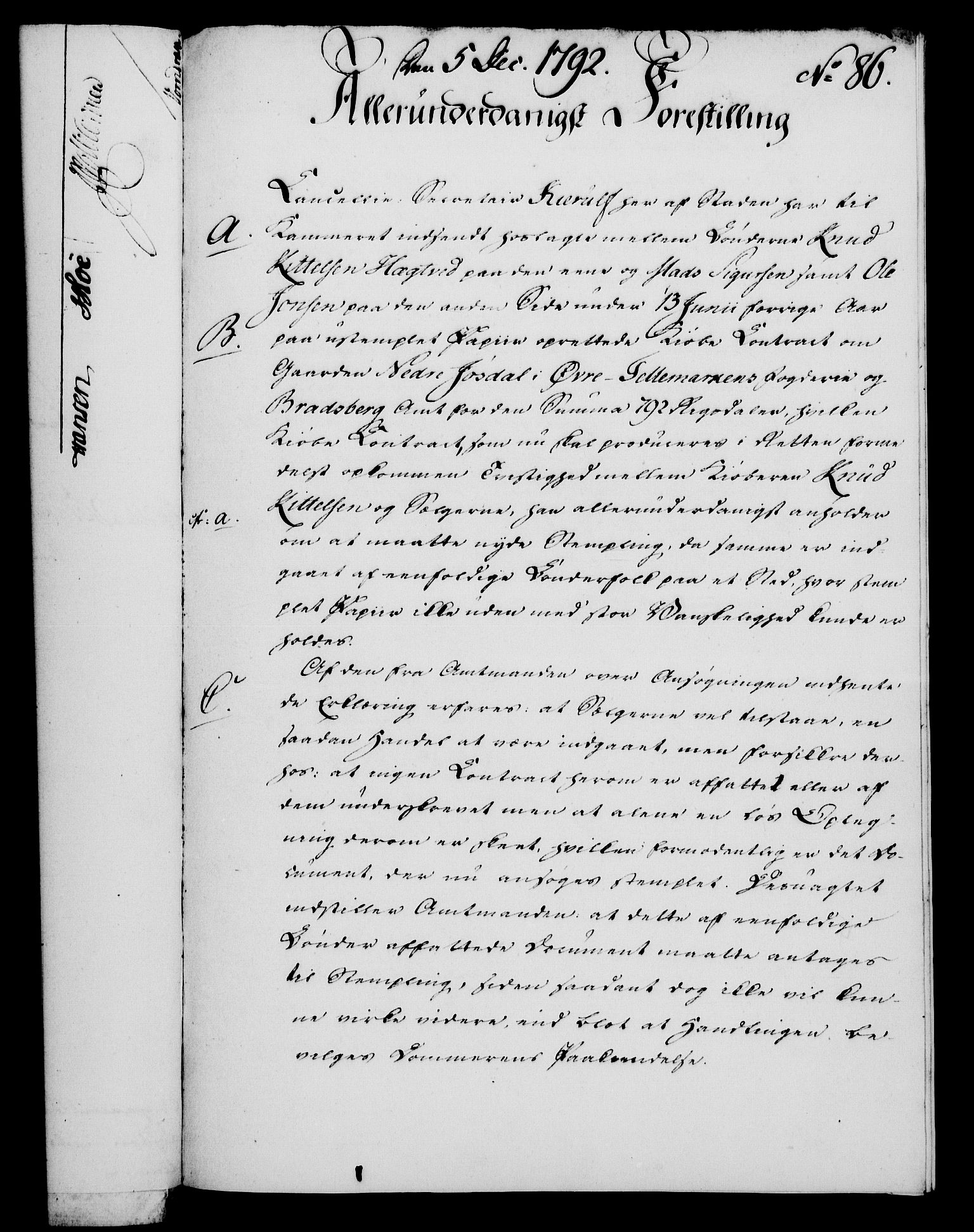 Rentekammeret, Kammerkanselliet, RA/EA-3111/G/Gf/Gfa/L0074: Norsk relasjons- og resolusjonsprotokoll (merket RK 52.74), 1792, p. 508